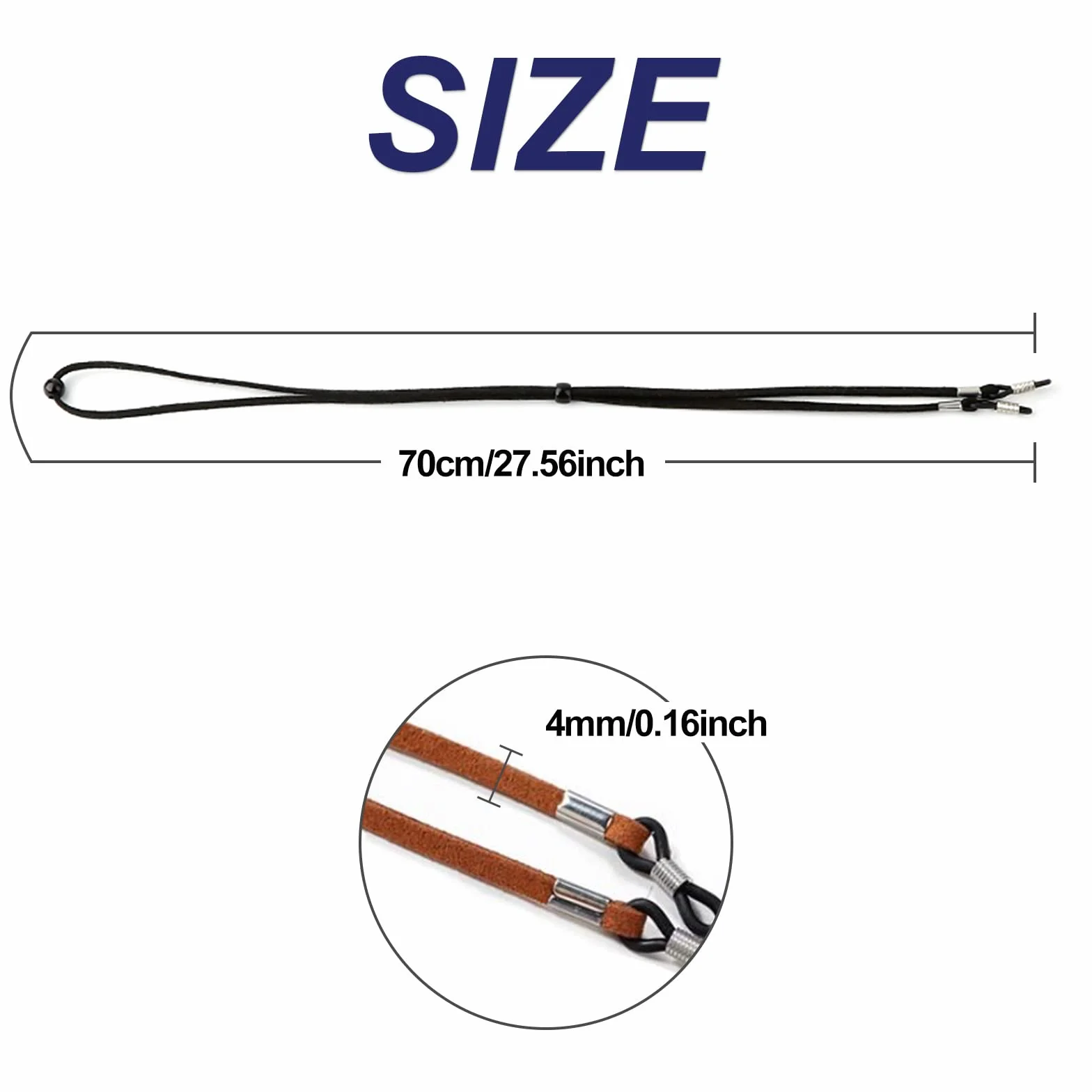Cordones para Gafas, Cuerda Gafas, Correa Gafas - 3 Piezas