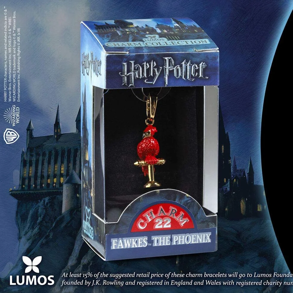 The Noble Collection Lumos Charm: Fawkes the Phoenix