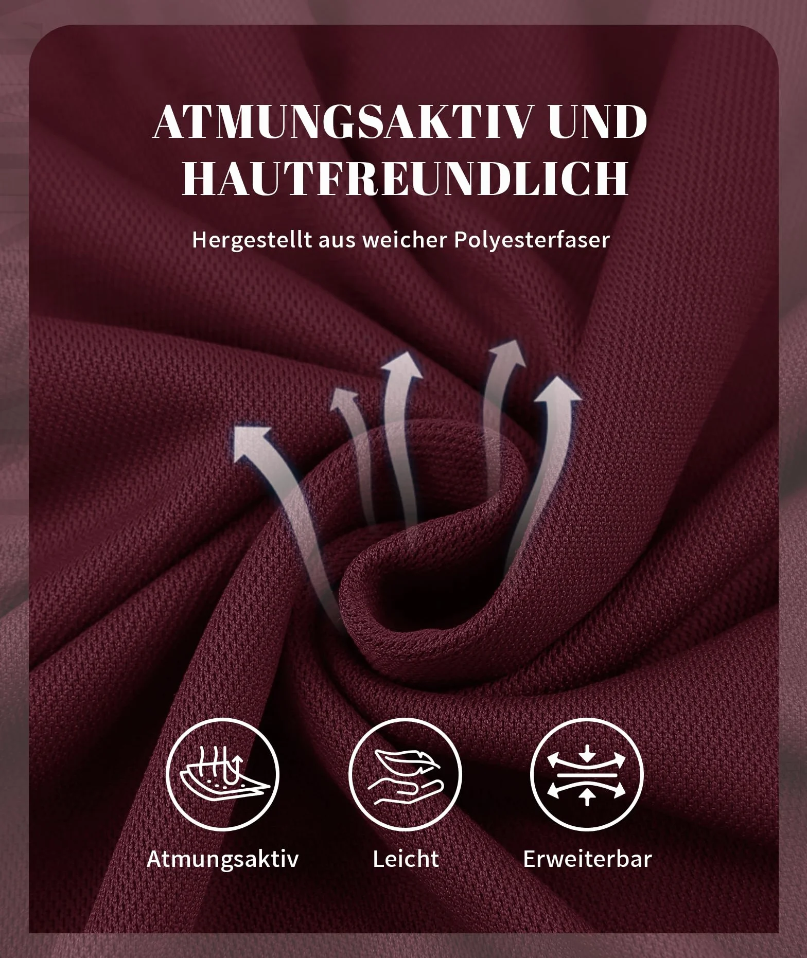 SwissWell 3 Pack Polos Manga Larga Hombre Transpirable Golf