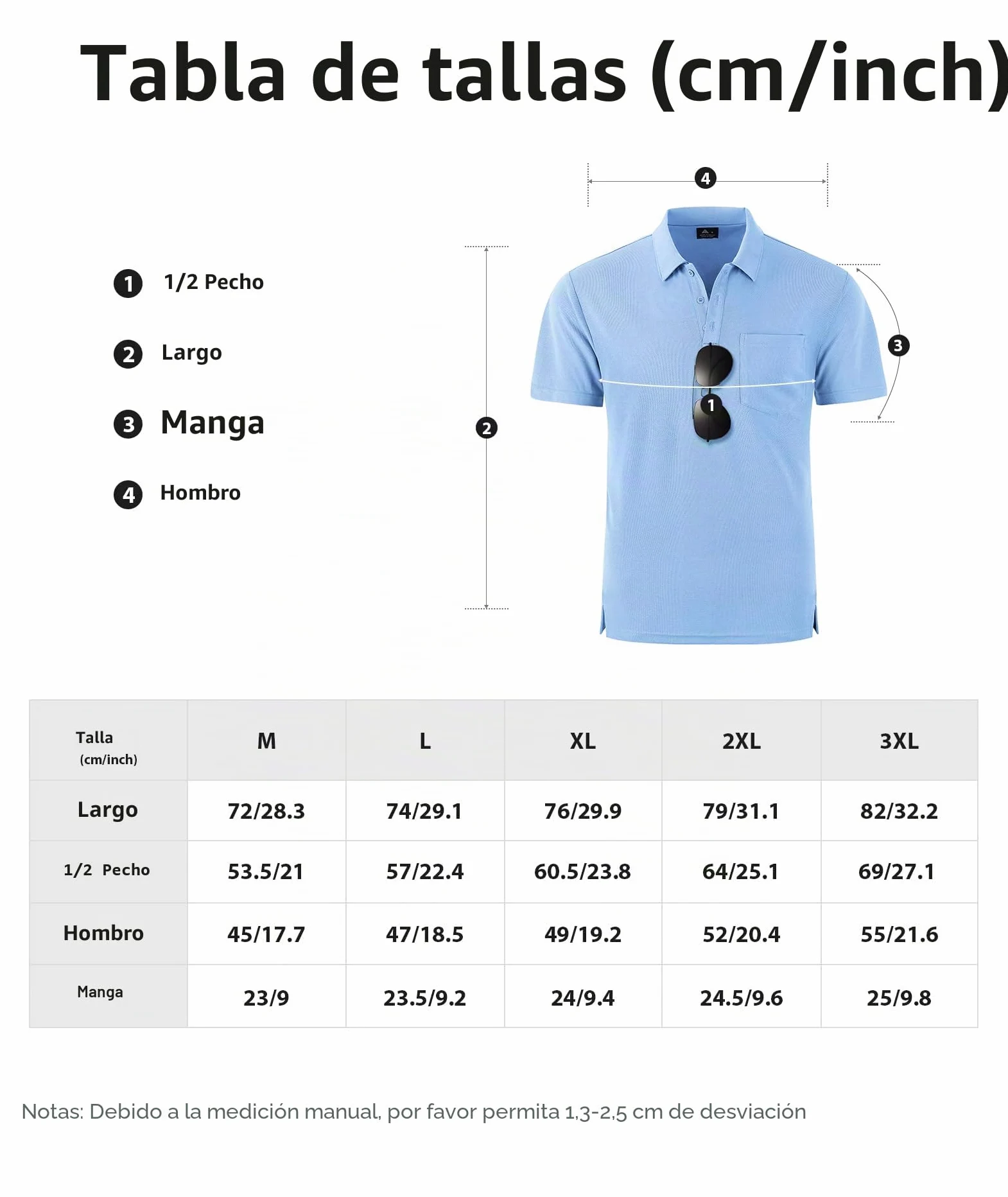 zitysport 3 Pack Polos Hombre Polo Golf Manga Corta Secado Rápido Transpirable Hombre Regular Fit Camisas Polos Trabajo Hombre Verano Deporte Camiseta Hombre