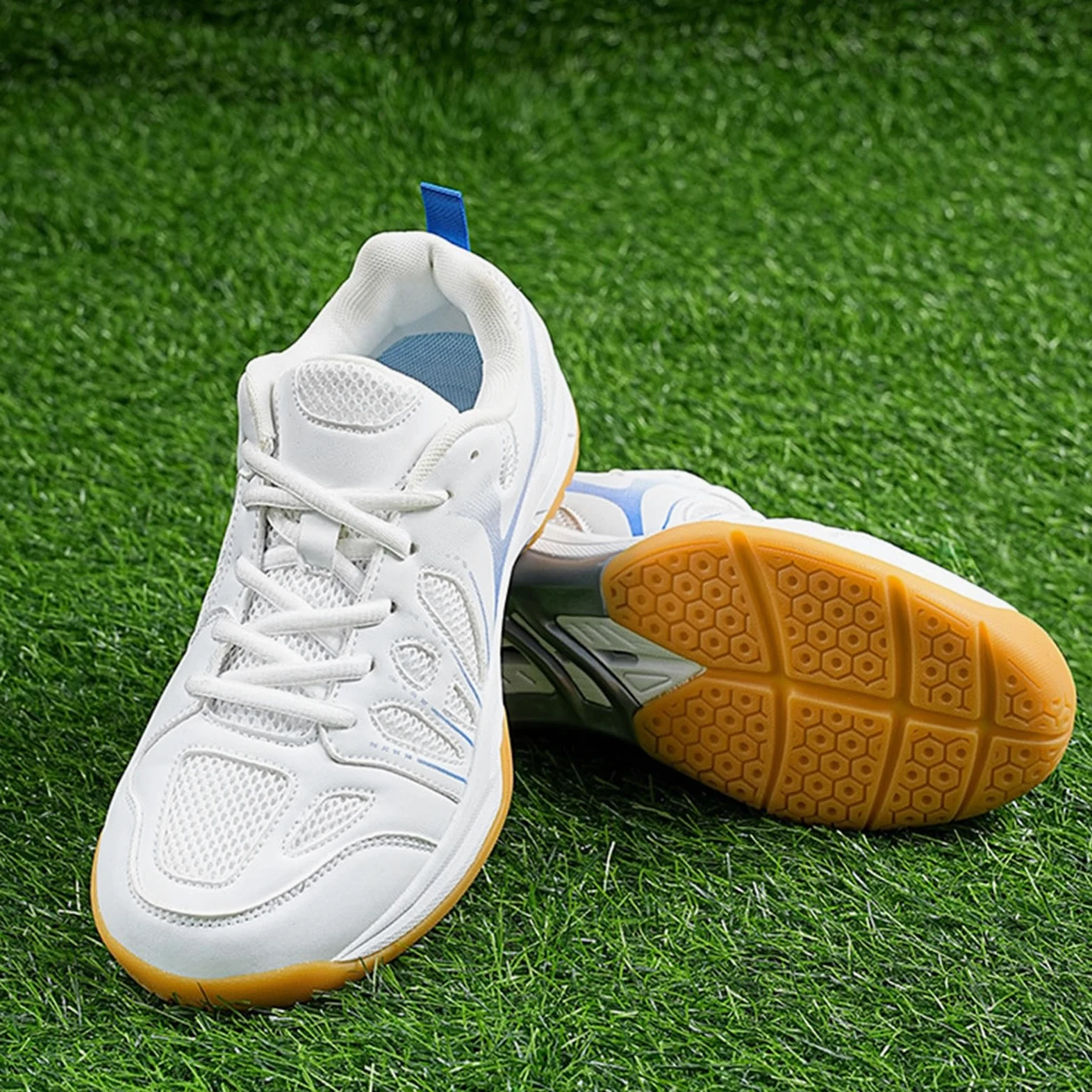 Zapatillas de bádminton para Hombre, Zapatillas Tenis para cancha de Pickleball, Zapatos Deportivas cómodas Entrenamiento en cancha Interior