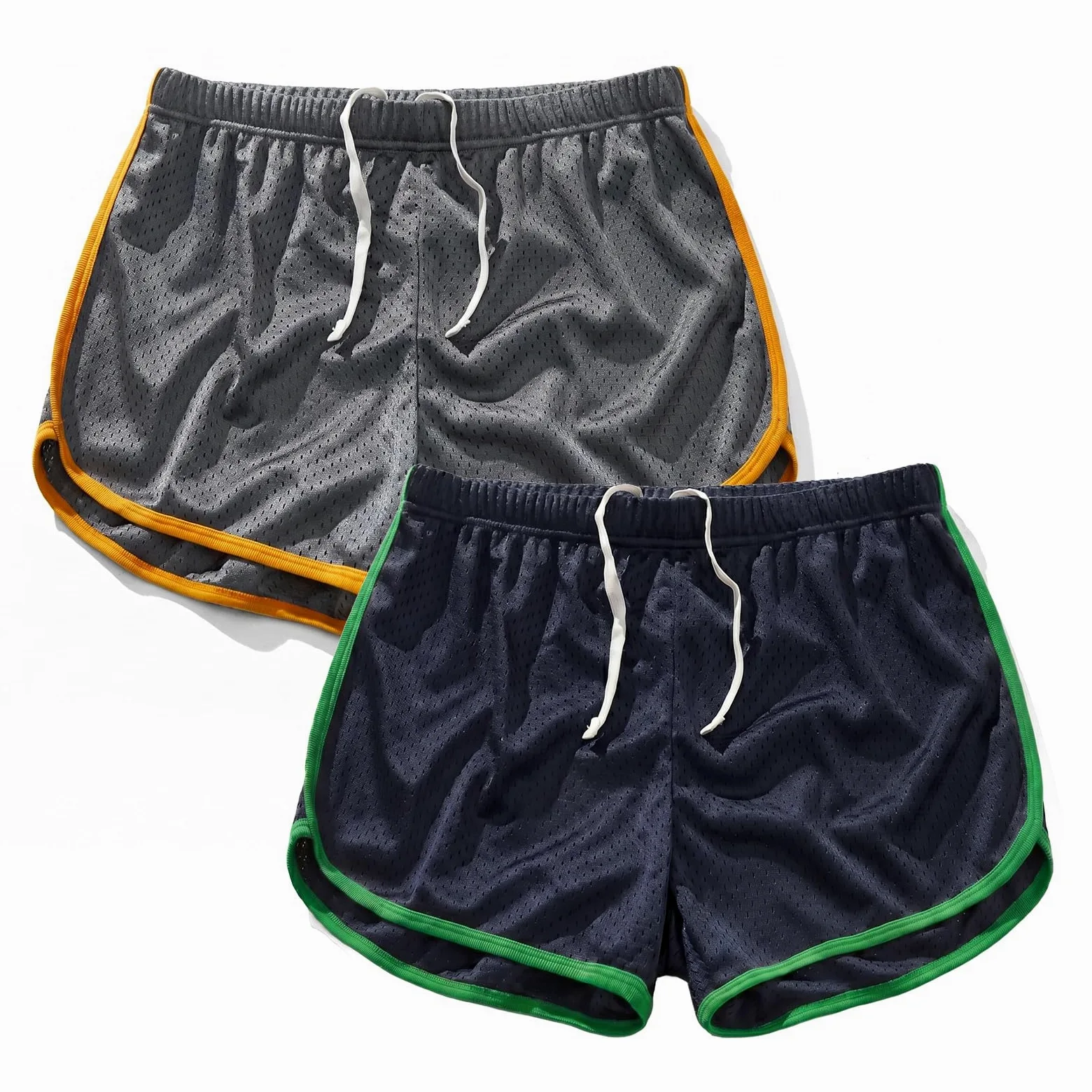 AIMPACT Pantalones Cortos Deportivos de Malla de Secado rápido para Hombre, Pantalones Cortos de Entrenamiento, Pantalones Cortos de Verano