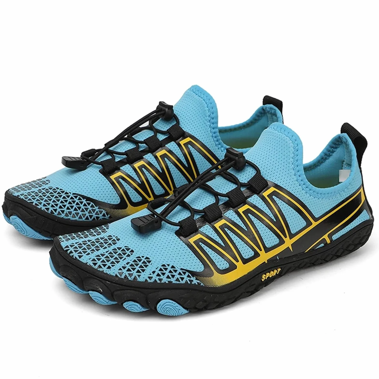 Trekking Hombre Zapatos de Playa for Hombre y Mujer, Descalzos, for natación en el Agua, Fitness y Entrenamiento, for Verano, for vadear al Aire Libre, Talla Grande