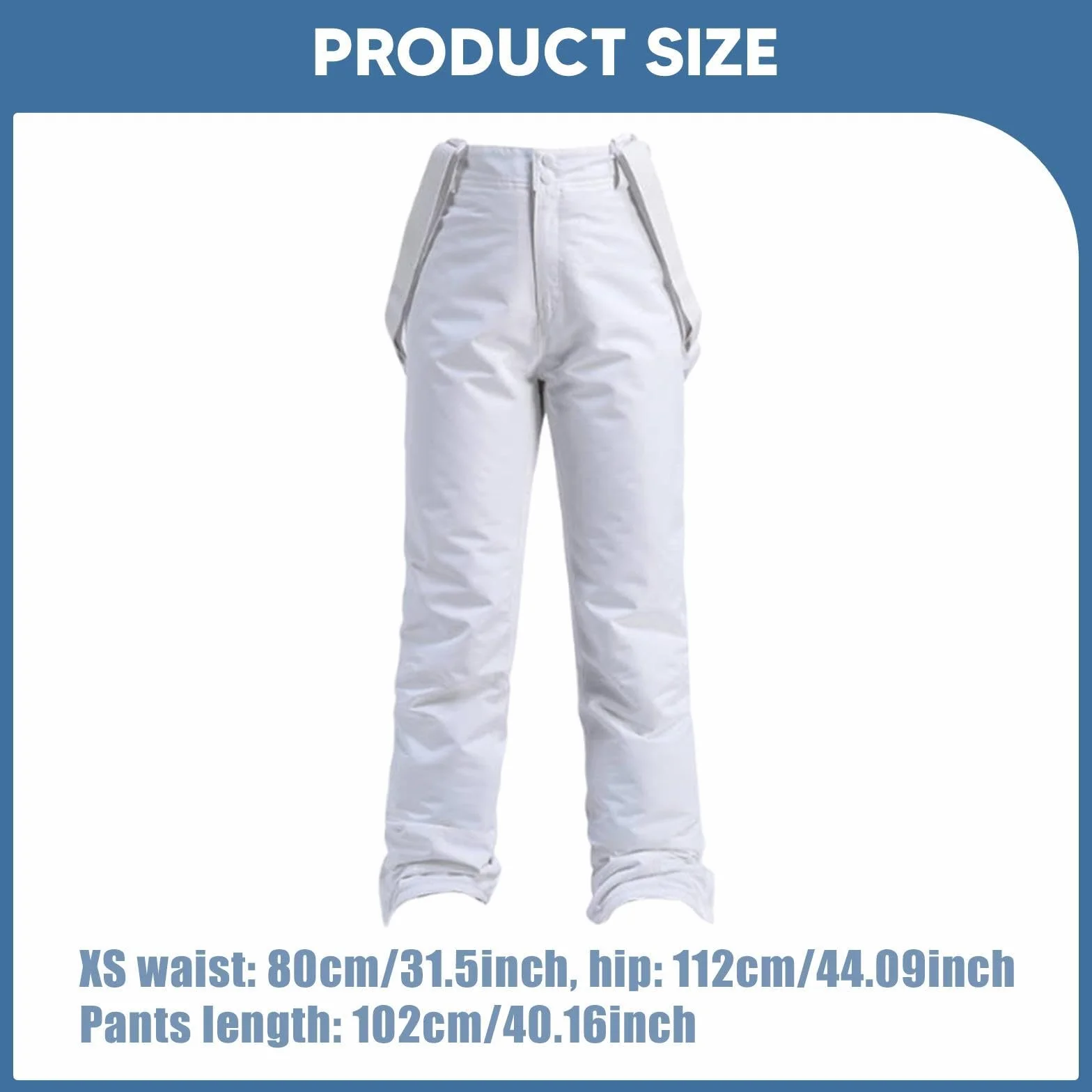 harayaa Pantalón de Esquí para Mujer con Tirantes Regulables Tejido Impermeable Y Acolchado Térmico para Mantener El Adecuado para Esquí Snowboard