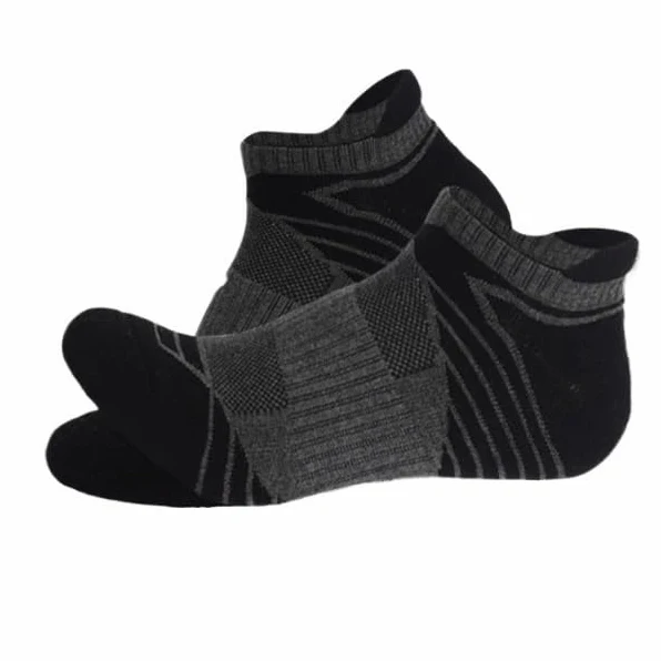 Calcetines deportivos acolchados: calcetines acolchados for correr largas distancias for hombres y mujeres, calcetines deportivos transpirables