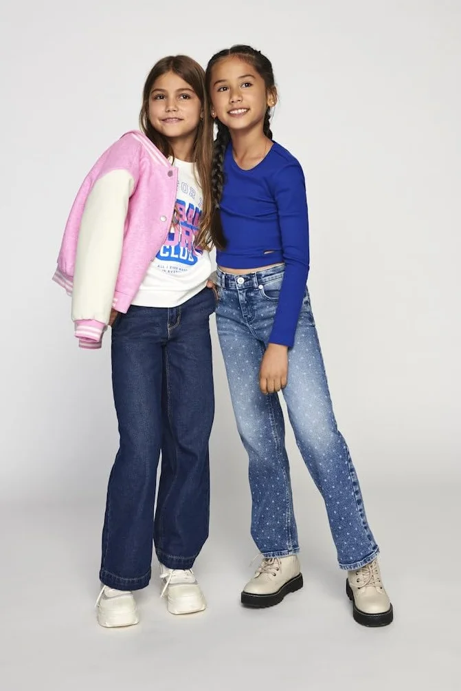 KIDS ONLY Kogcomet Wide Dnm PIM Noos - Pantalón Niñas