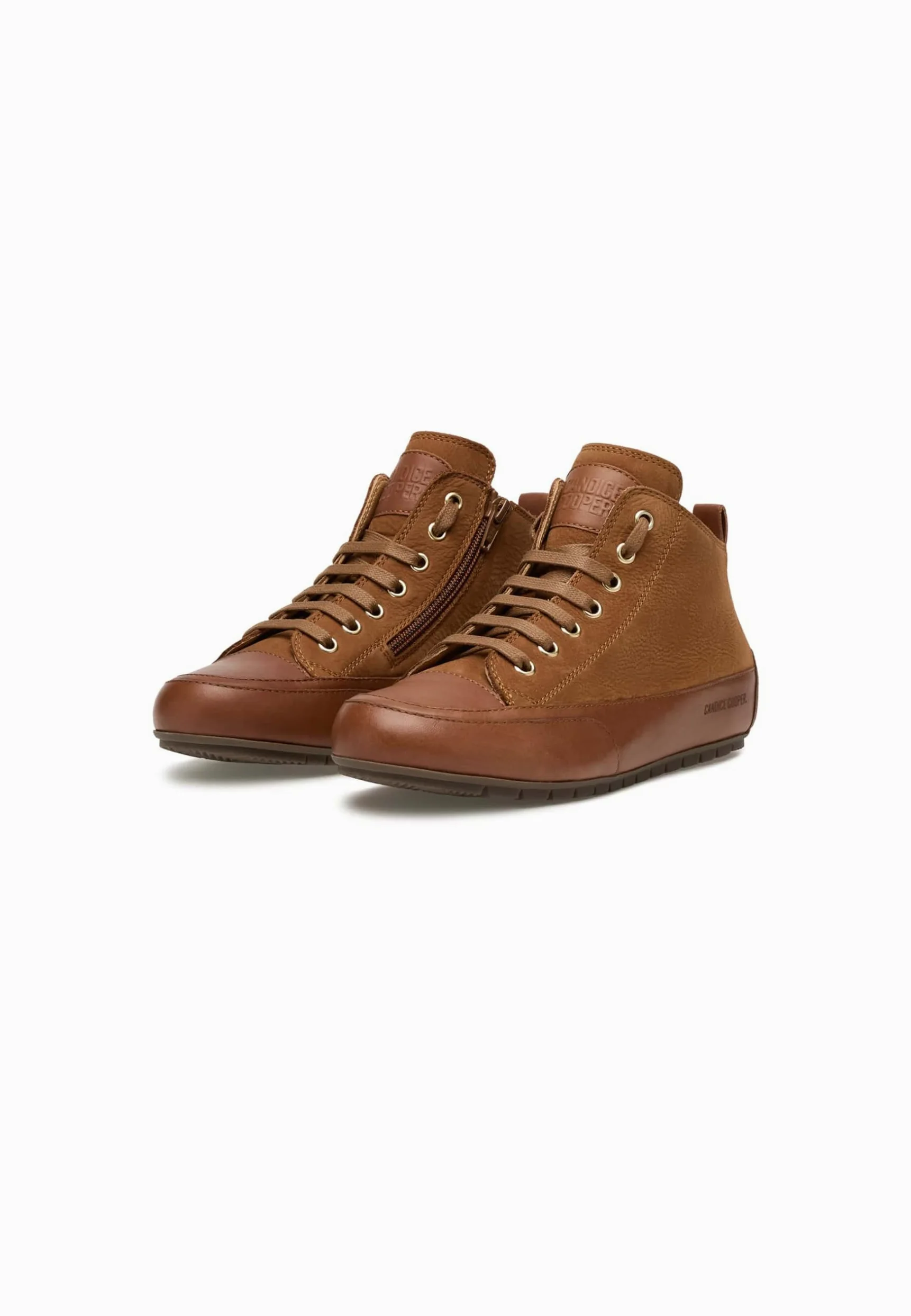 Candice Cooper Mid-Zapatillas de Piel y Ante