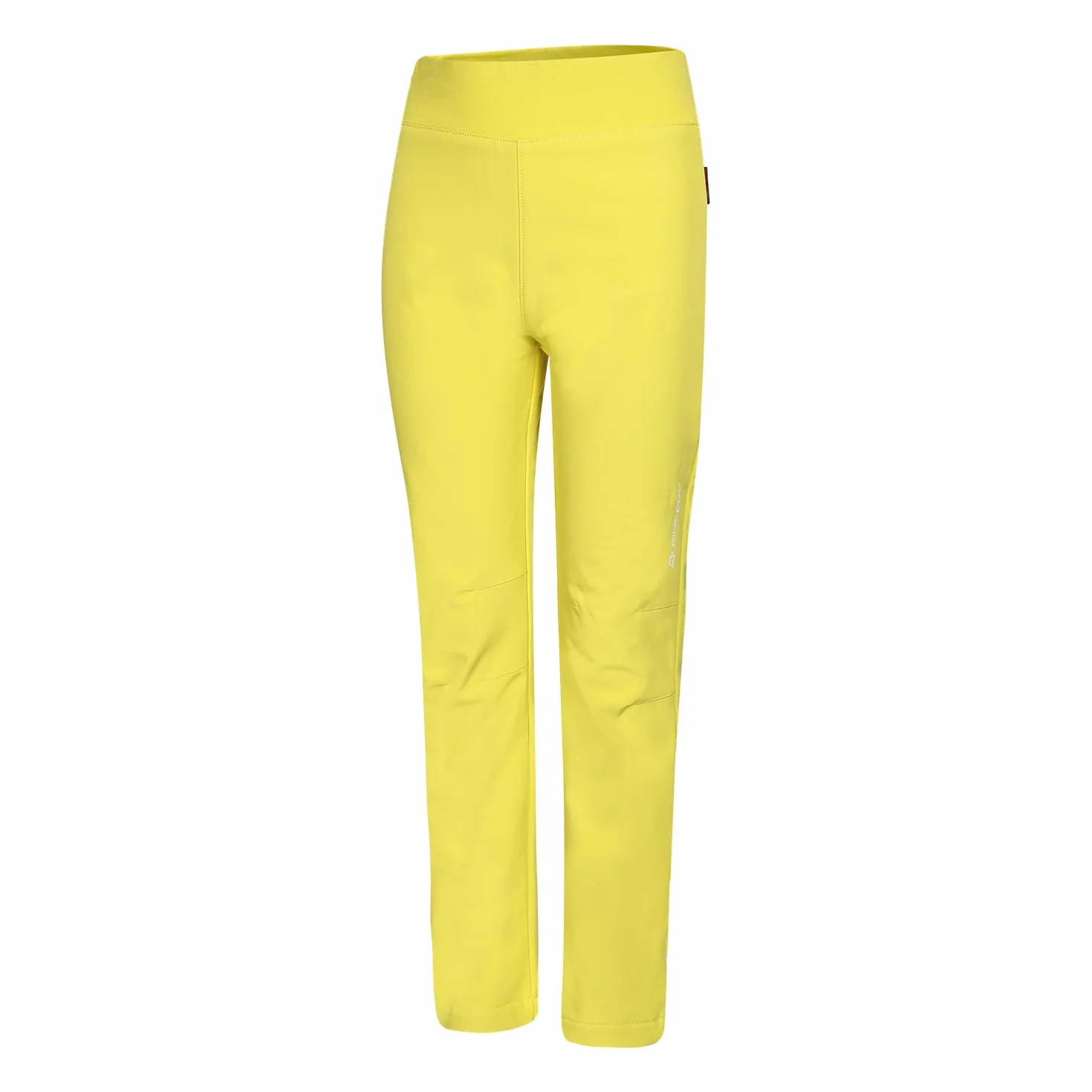 Alpine Pro ZORTO - Pantalones de softshell para niña, pantalones de invierno, térmicos, pantalones deportivos, impresión reflectante, material impermeable, transpirable y resistente al viento, equipo