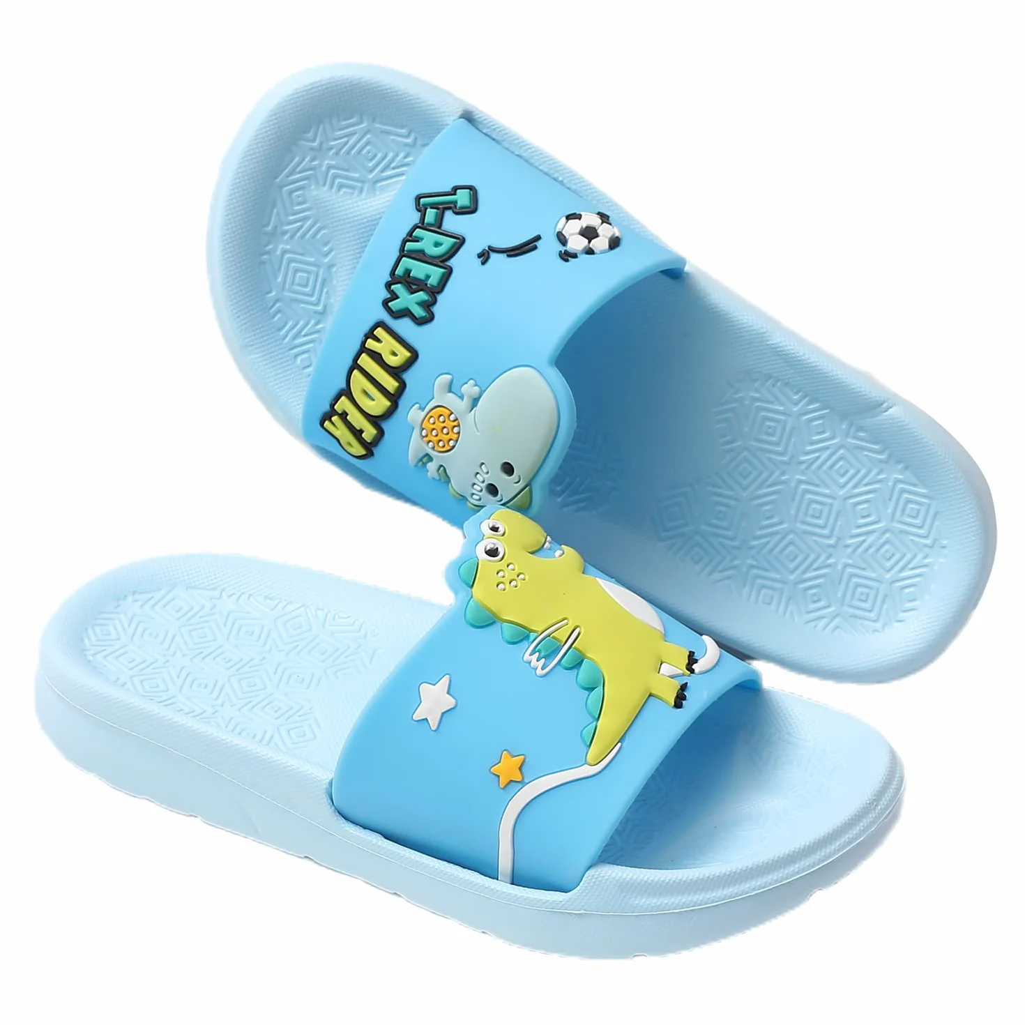 JOMIX Chanclas Niño Piscina Chanclas Niña Unisexo Niños Sandalias Verano Comodas Playa Mar Baño Ducha Suaves Chanclas Dinosaurios Suela Gruesa