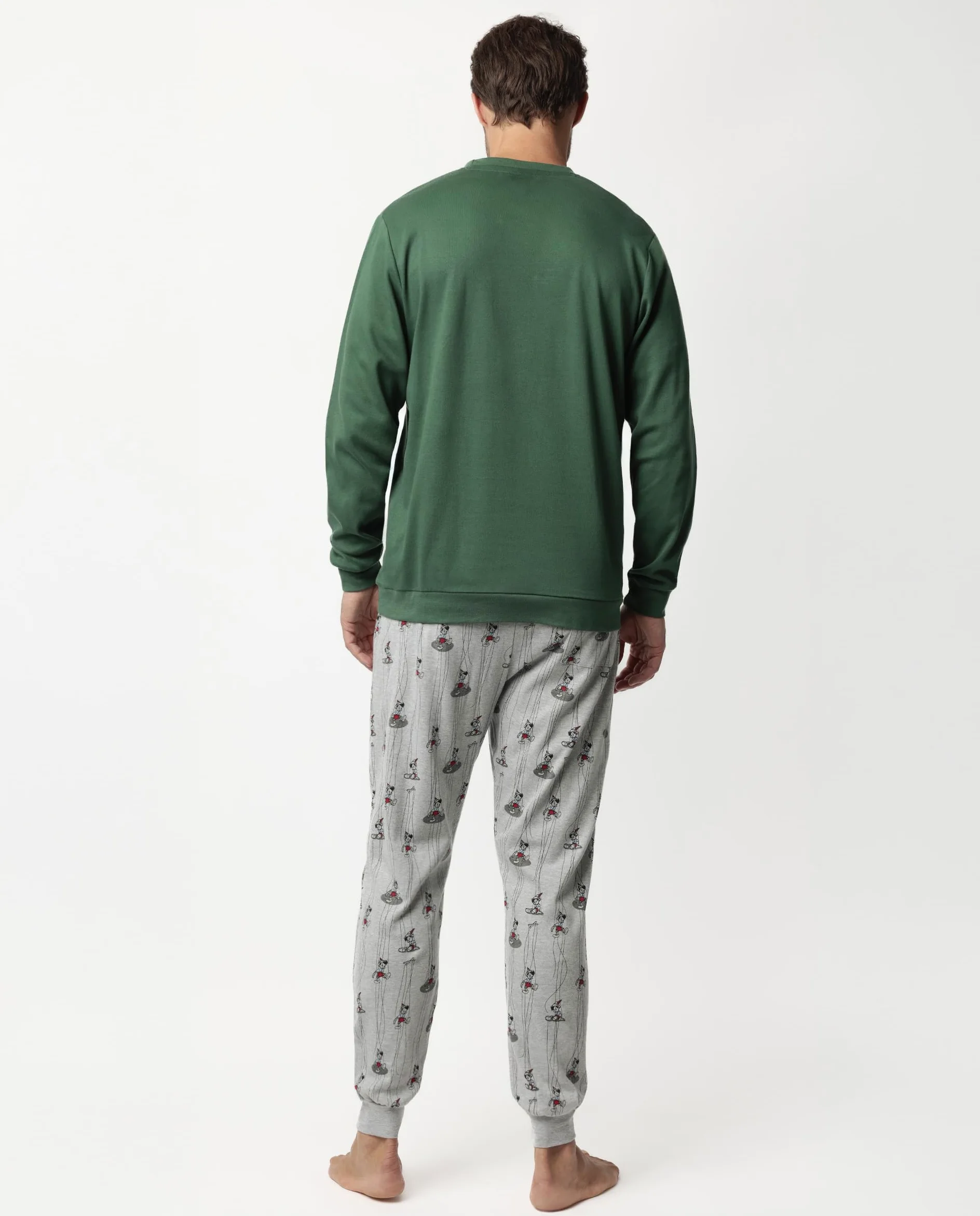 Disney Pijama Manga Larga Puppet Boy para Hombre