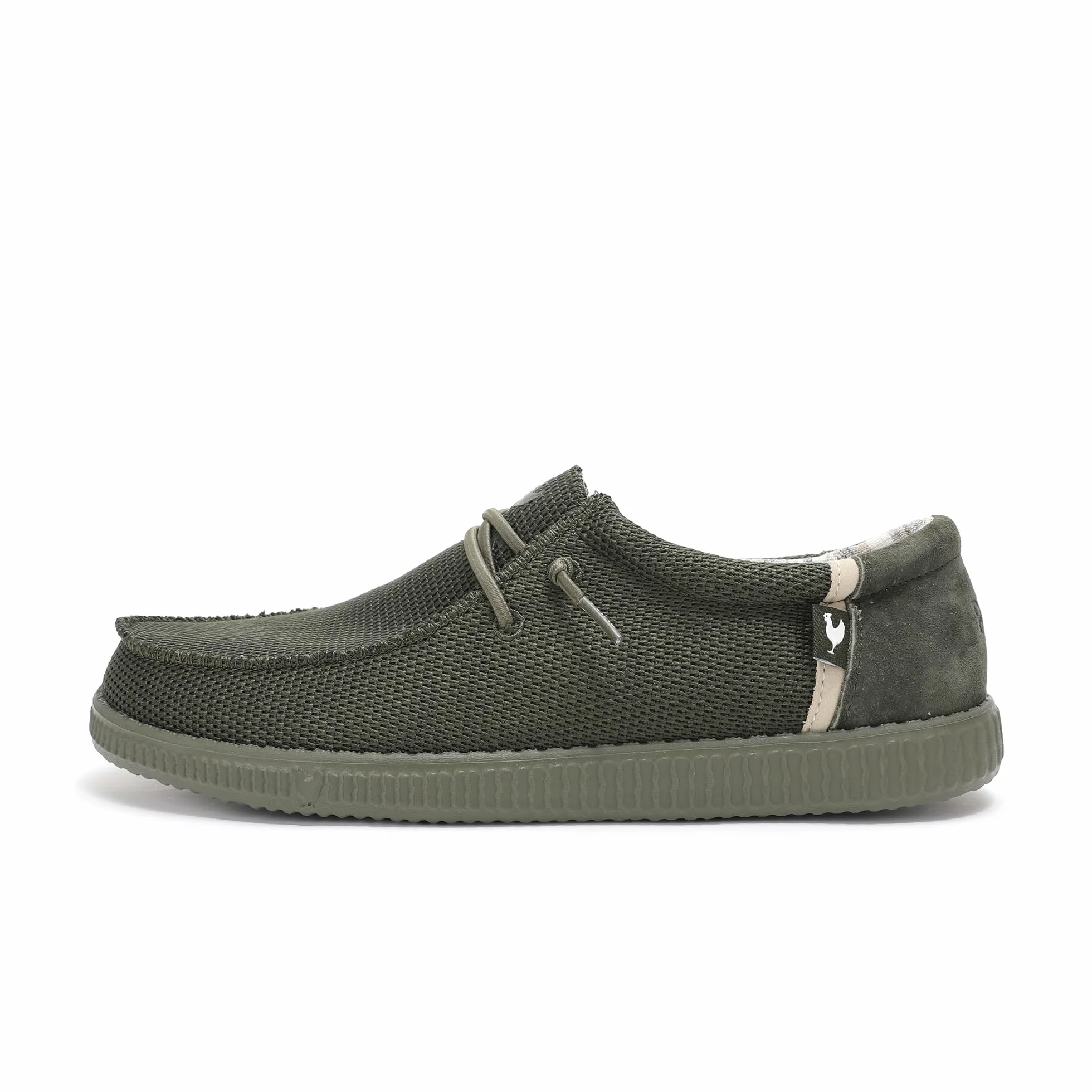 PITAS | WP150 Luca | Mocasines de Hombre | Náuticos Casual | Verde 43 | Zapatillas de Tela | Zapatos sin Cordones | Deportivas Casuales | Calzado de Walkinpitas