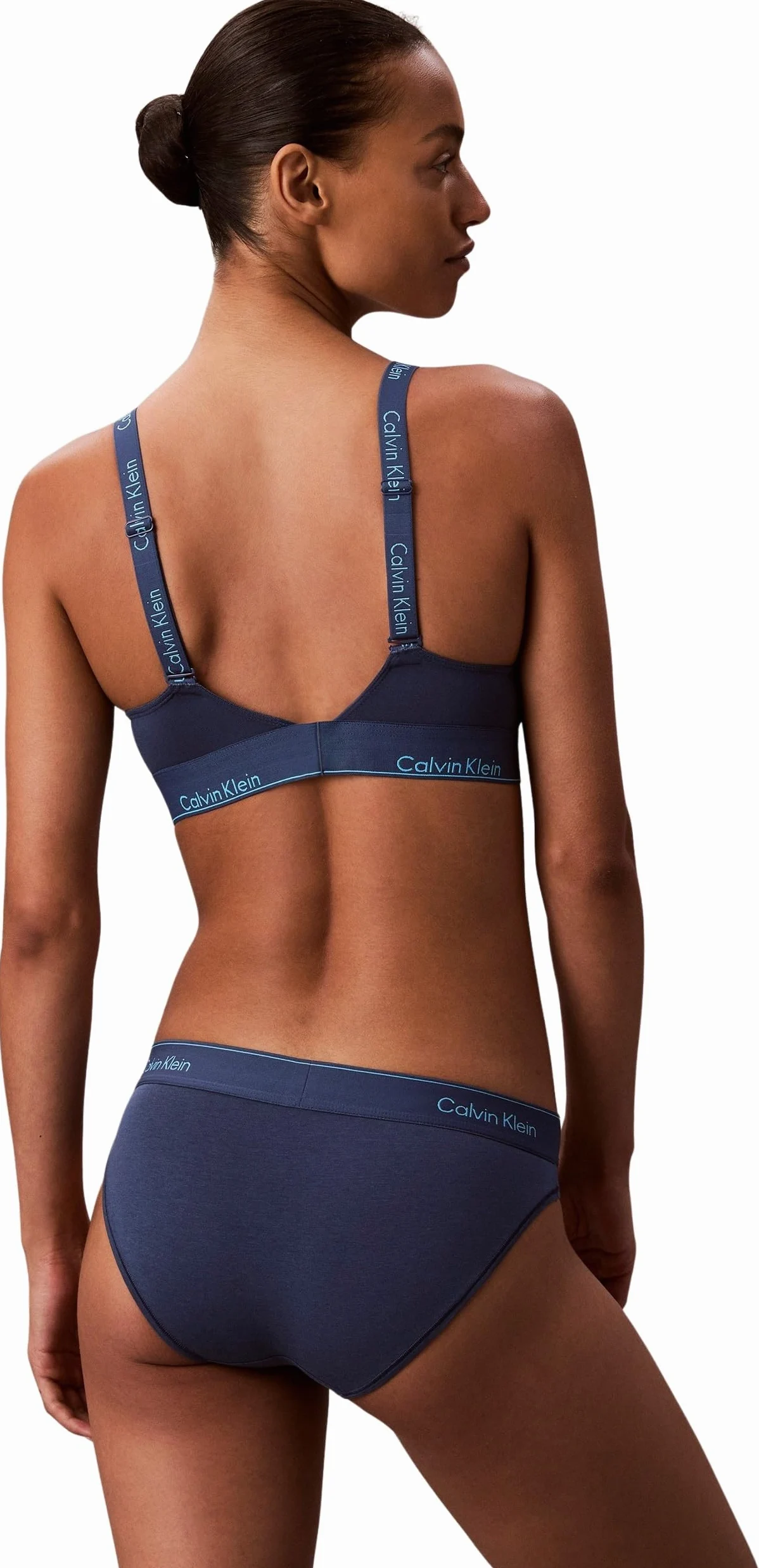 Calvin Klein Sujetador Bralette Mujer Lightly Lined con Cintura elástica