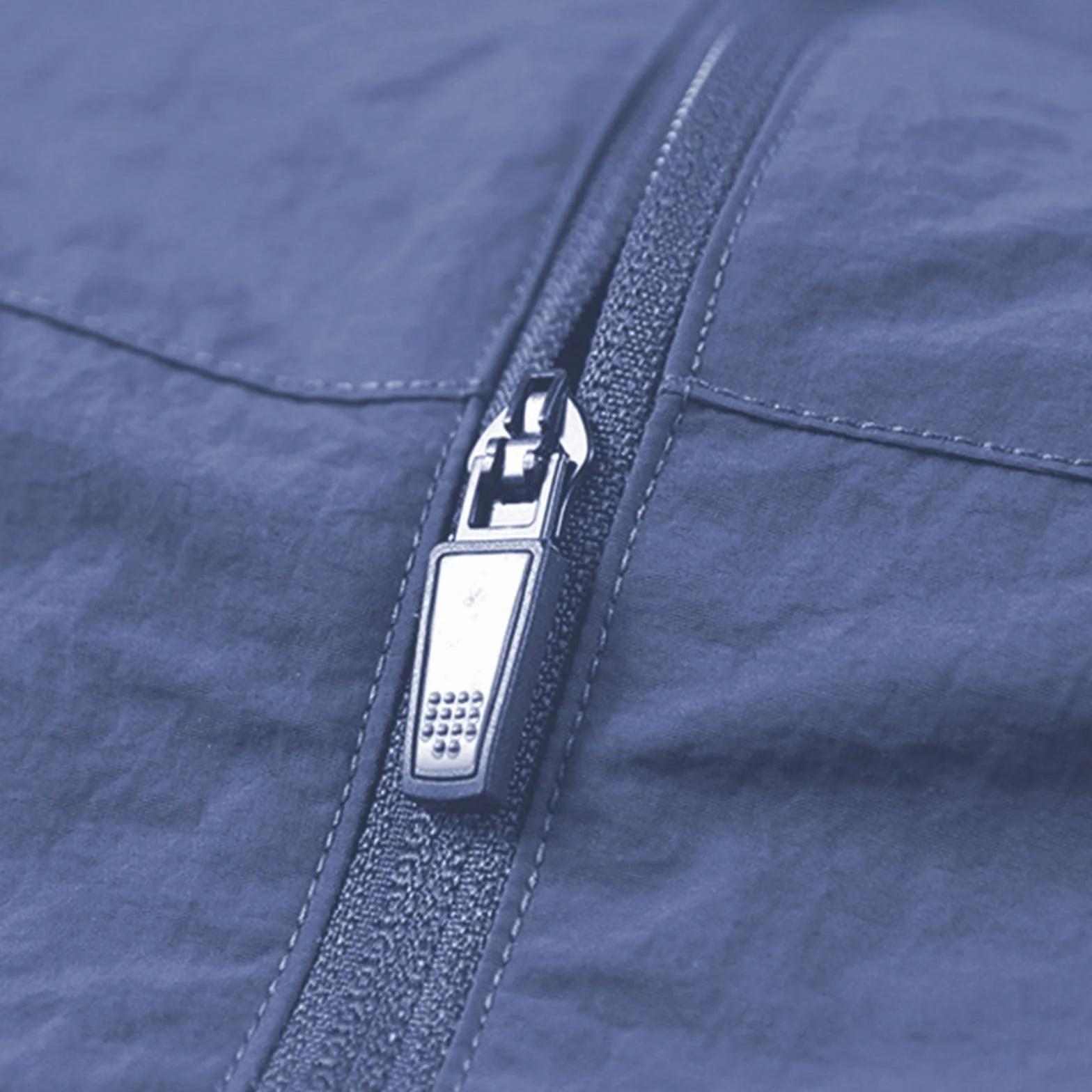 Chaqueta ligera para hombre, con cremallera completa, cuello alto, chaqueta cortavientos casual con bolsillos con cremallera