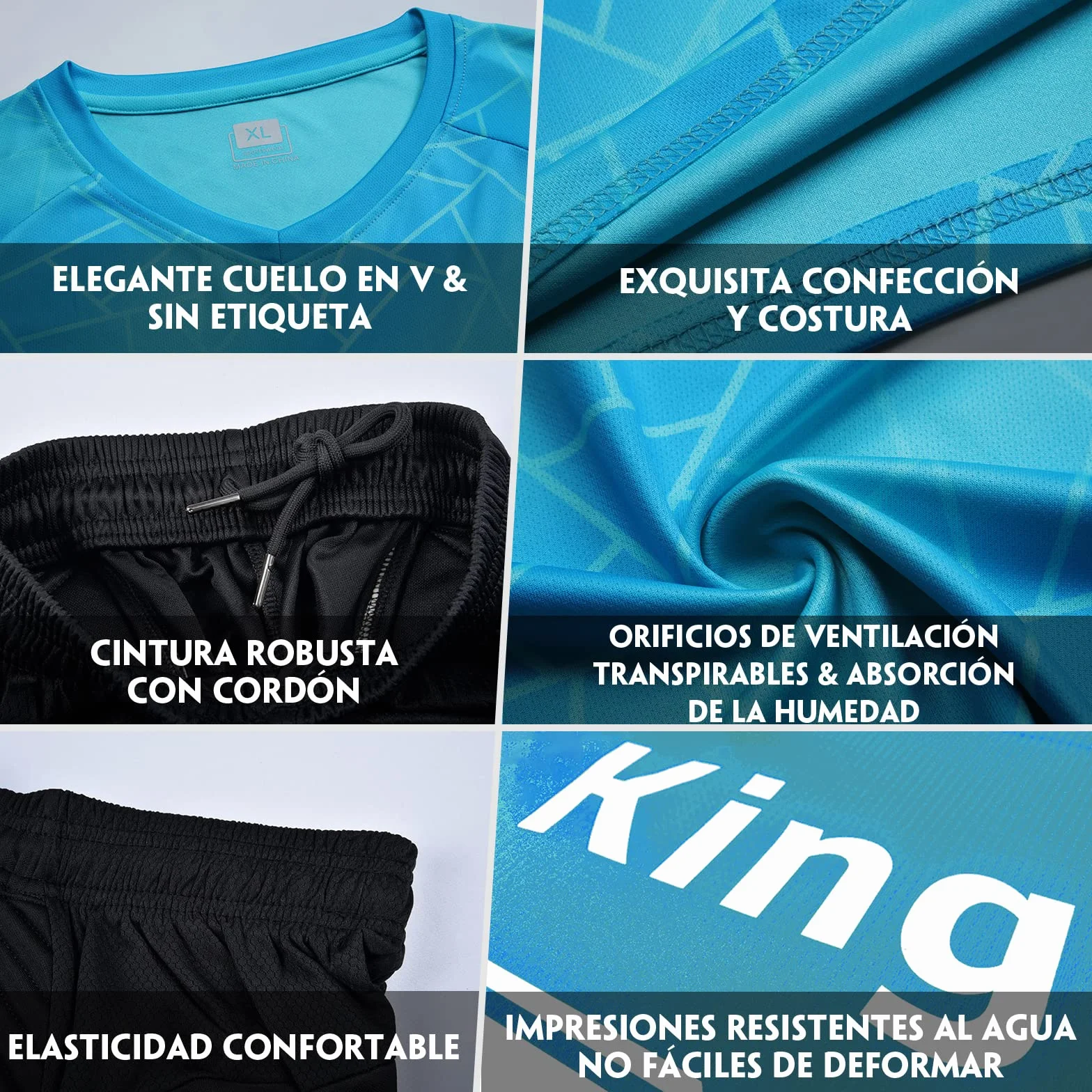 Camiseta de Portero Personalizado Niño Hombre con Tu Nombre y Número Equipación Portero Personalizada Ropa de Portero de Futbol
