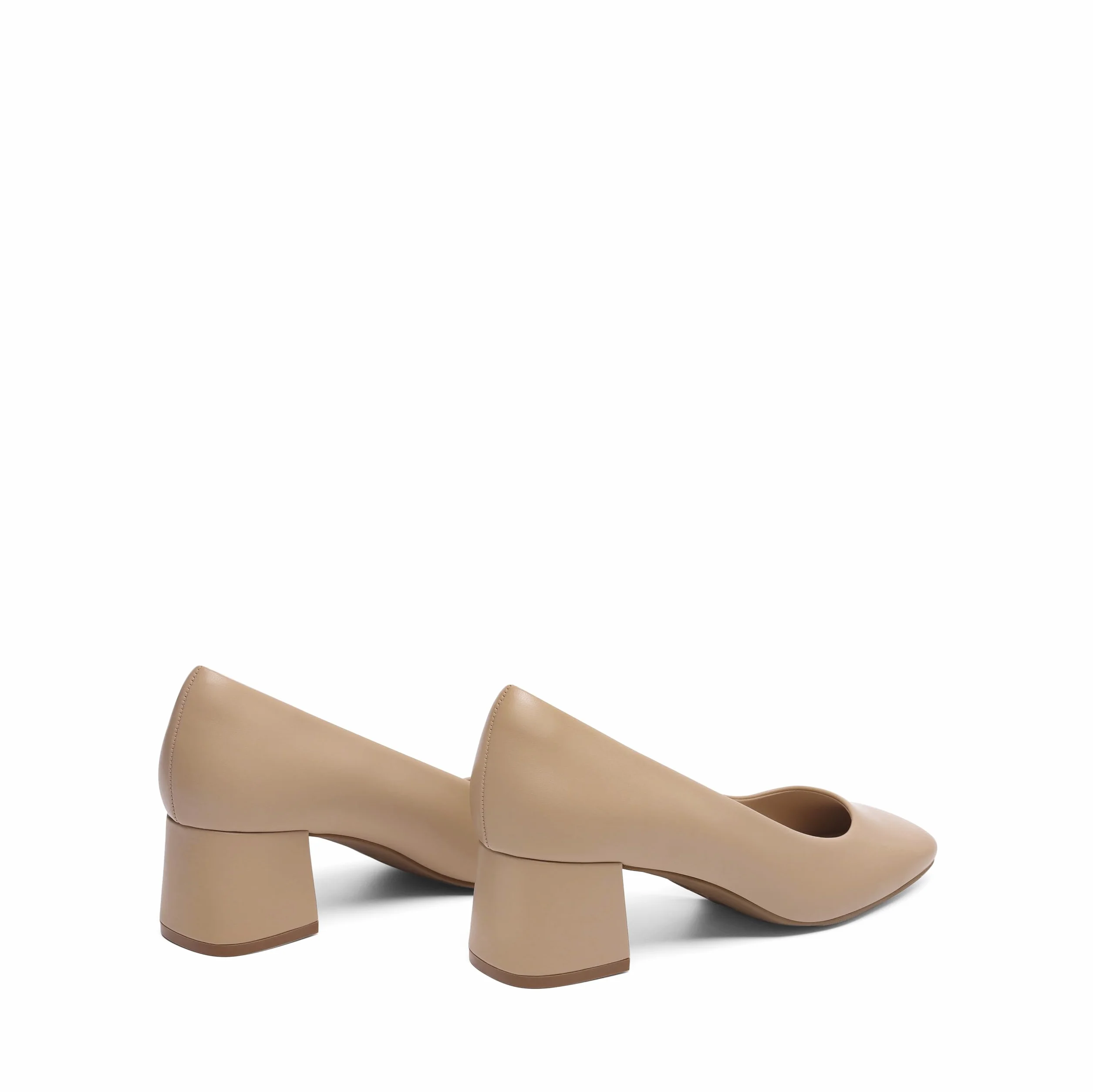 DREAM PAIRS Zapatos de Bajo Tacón Cómodos Mujer Zapatos de Salón Zapatos de Vestir Punta Cuarada con Tacón Ancho SDPU2426W-E