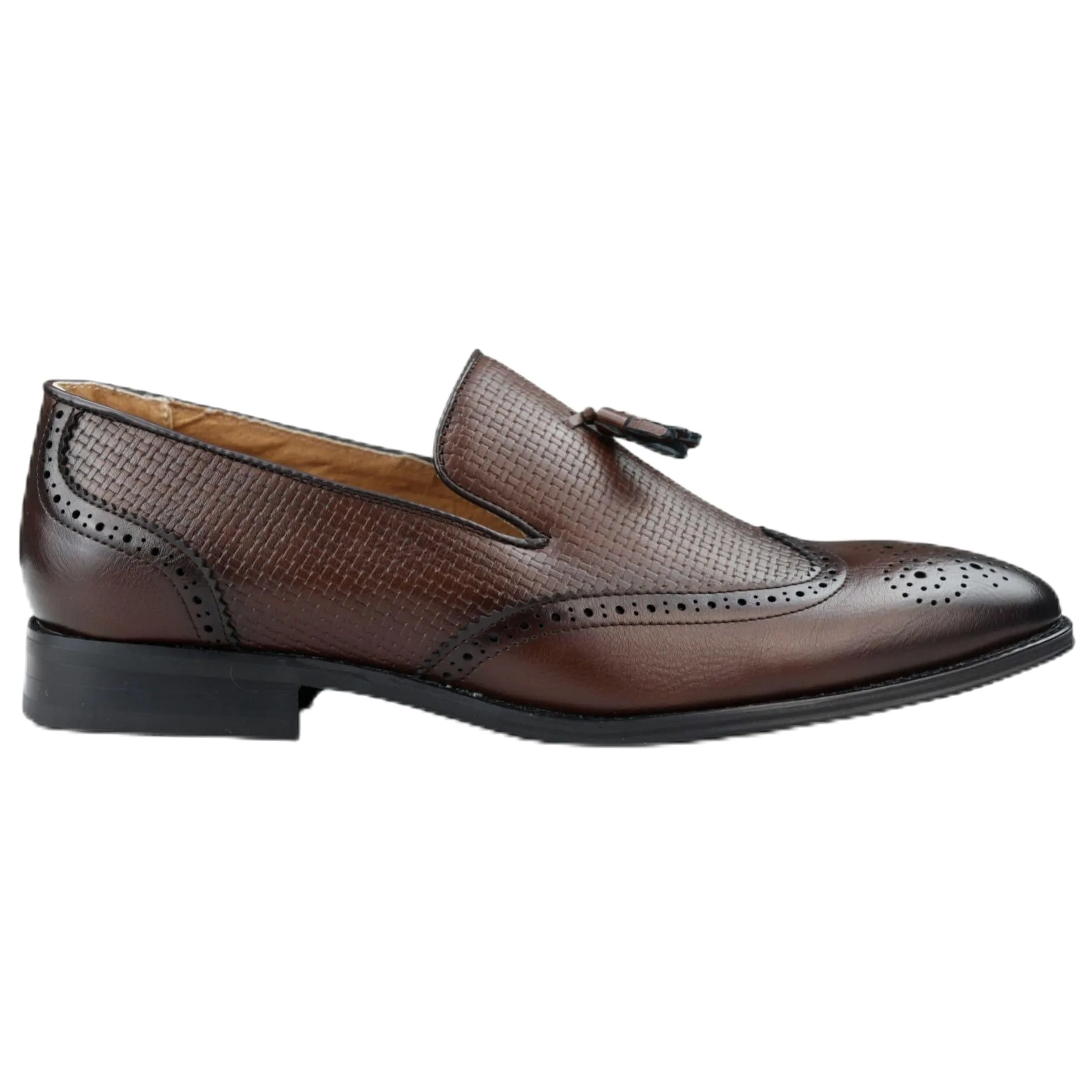 Mocasines Dolcetto para Hombre con Borlas, Estilo Mocasín Elegante y Fácil de Poner.