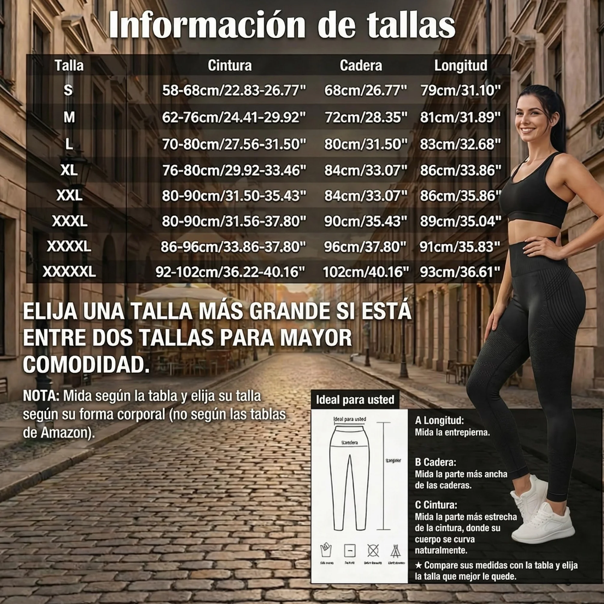 Genérico Leggins Anticeluliticos Mujer, 3D Leggins Deportivos Mujer Compresivos Lipedema, Celulitis Push Up, Redefine Tu Silueta Sin Esfuerzo Pantalones