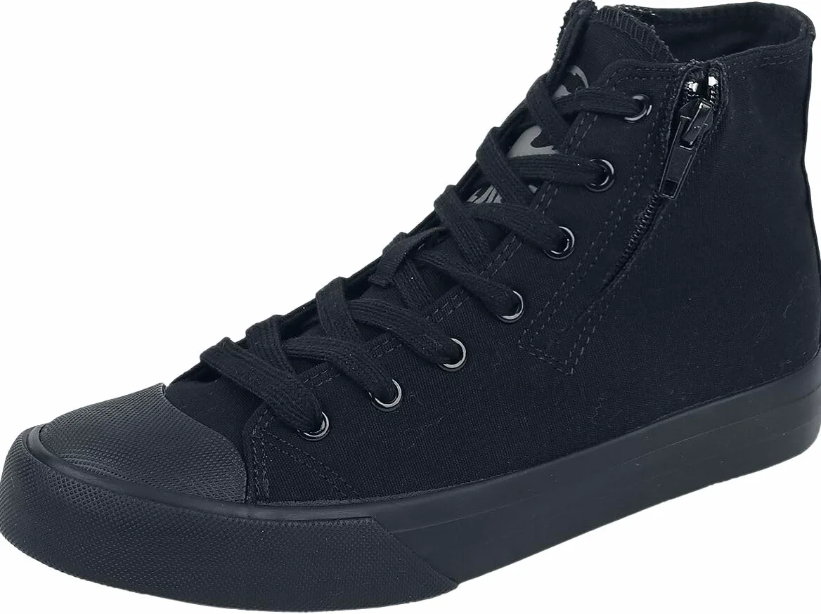 Black Premium by EMP Unisex Zapatillas Negras con Cremallera