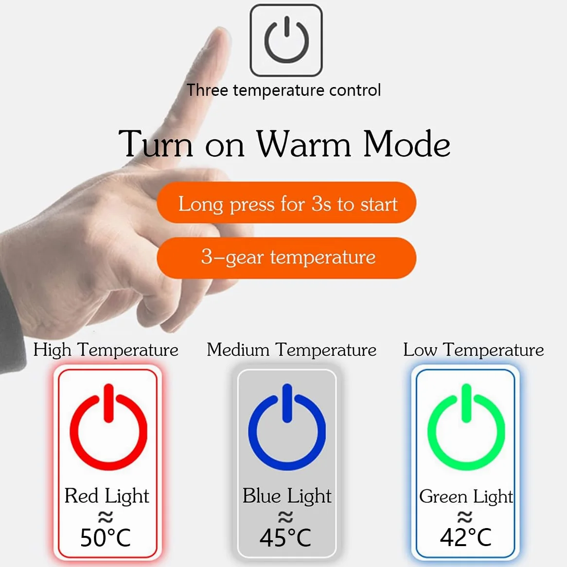 Ropa Interior térmica con 8 Zonas de Calor, de algodón, con alimentación por USB, Traje Calefactor Inteligente de Temperatura Constante (sin batería)