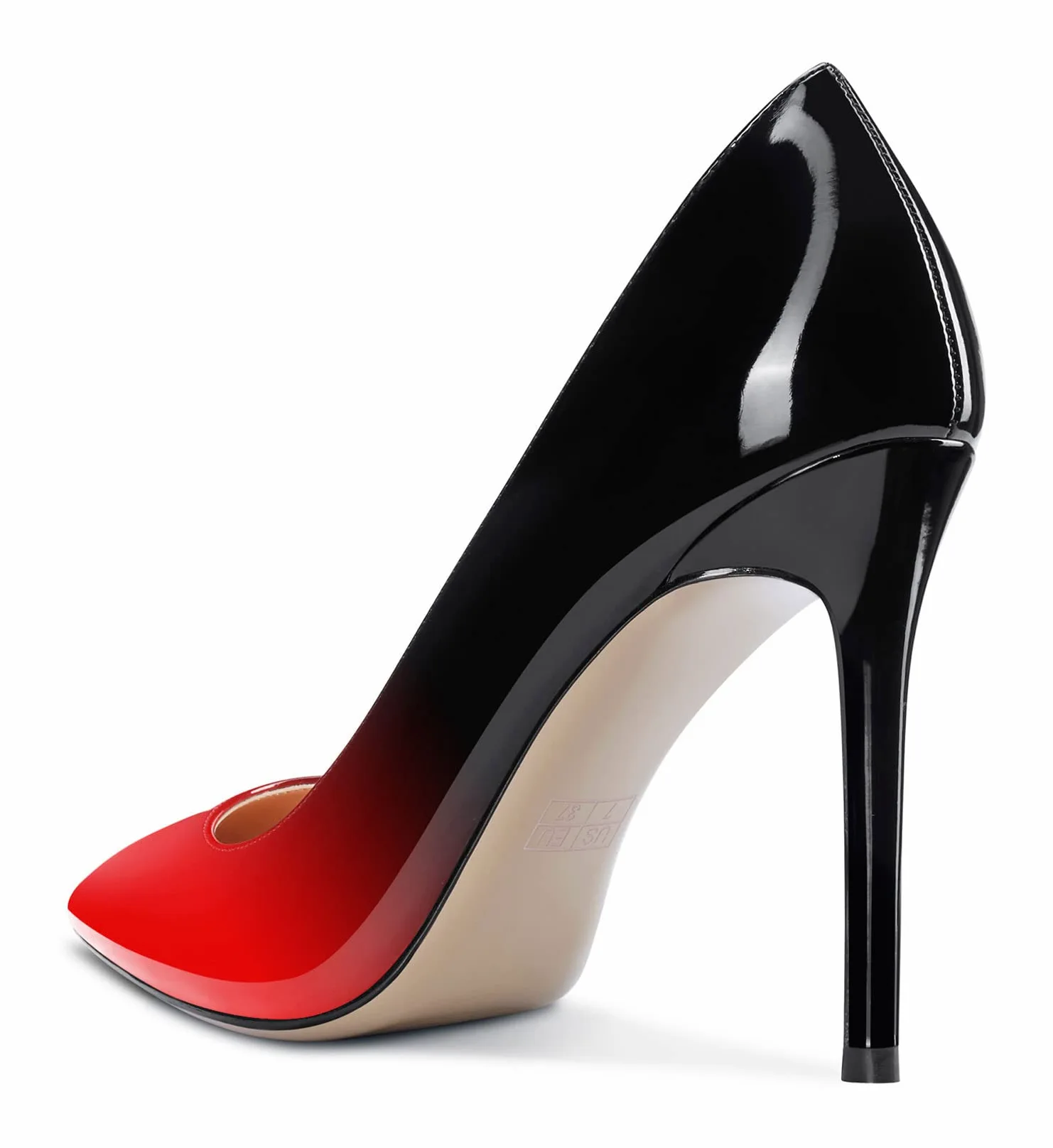 Saekcted Tacón Alto para Mujer Zapatos Noche Punta Puntiaguada Tacón 10 CM High Heels Pumps