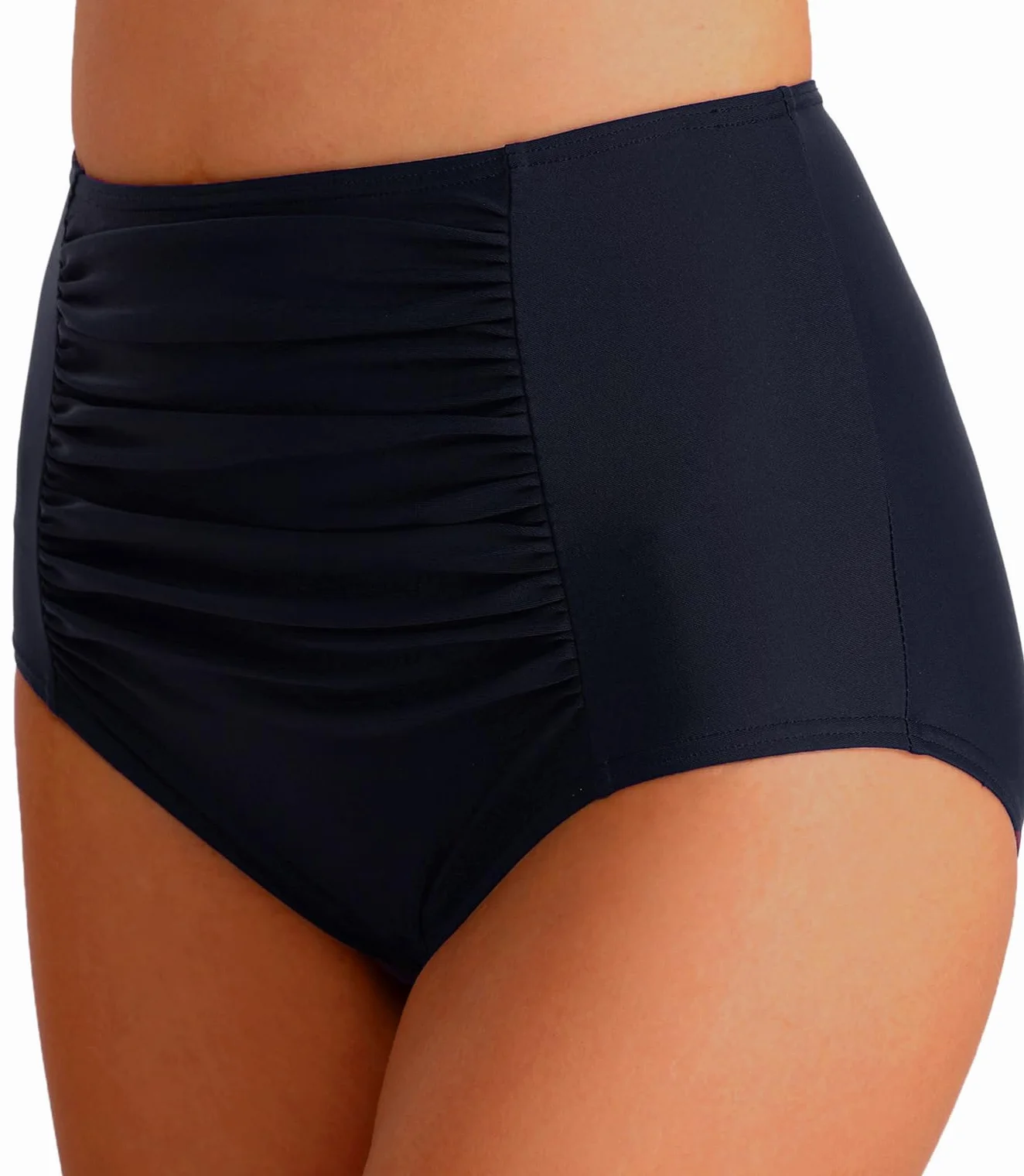 JFAN Braguita de Bikini Mujer Cintura Alta Bragas Bikini Vientre Plano Pantalón la Parte de Abajo Traje Baño Mujer
