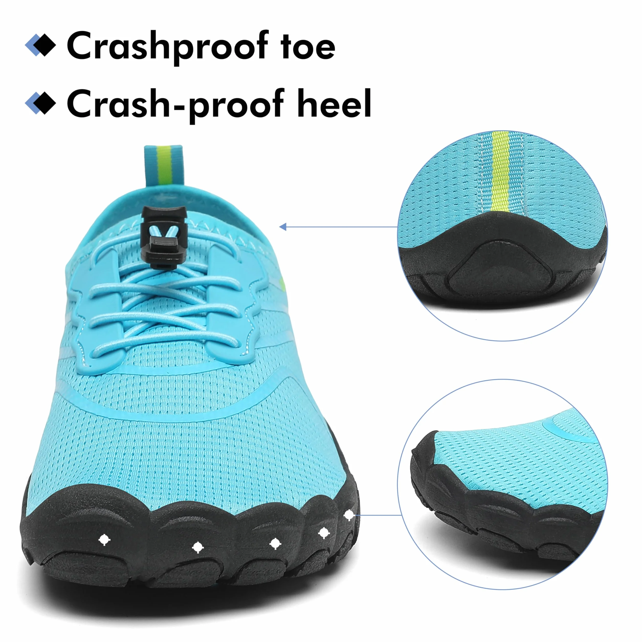 Mishansha Barefoot Escarpines Hombre Verano Zapatos de Agua