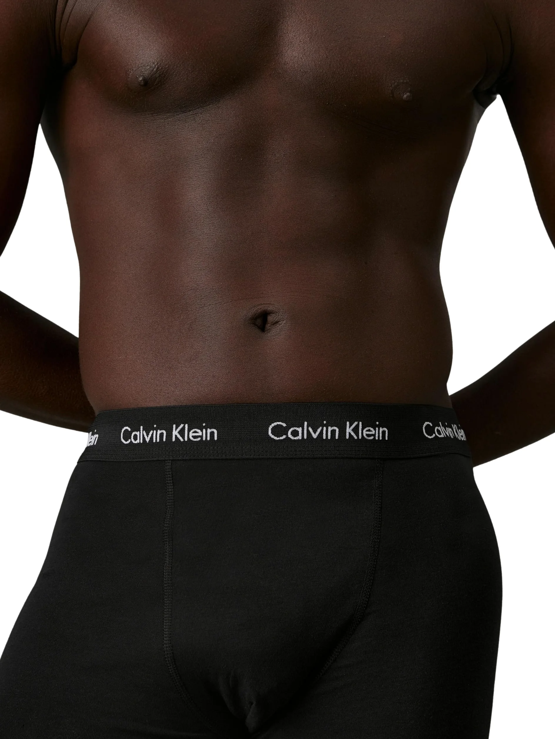 Calvin Klein Calzoncillos bóxer Pack de 5 Hombre Trunks con Logotipo en la Cintura