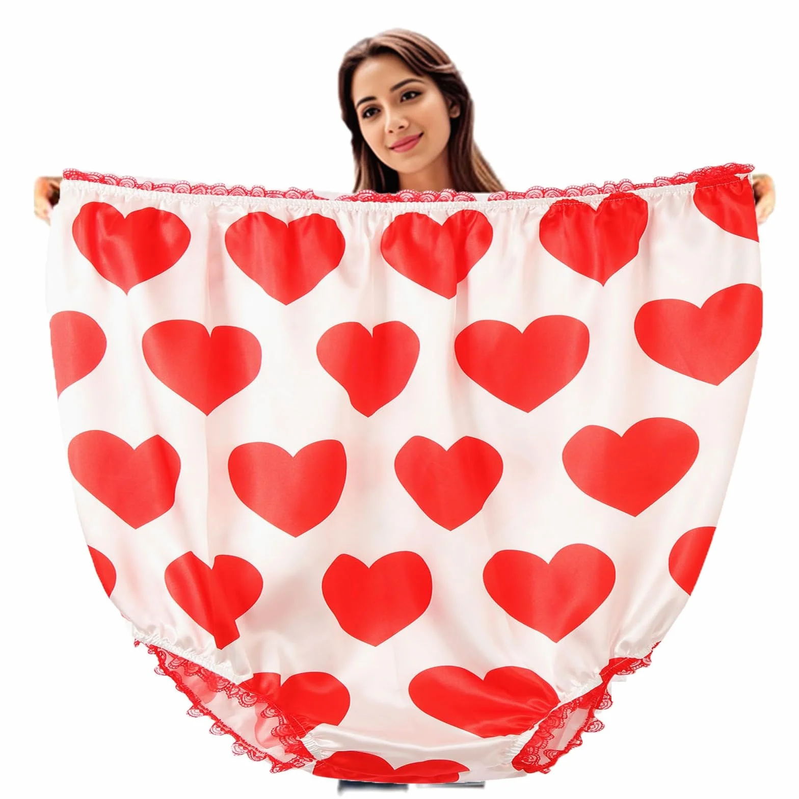 Divertida ropa interior "Big Momma Undies" de gran tamaño para hombre y mujer, calzoncillos tipo bóxer de novedad