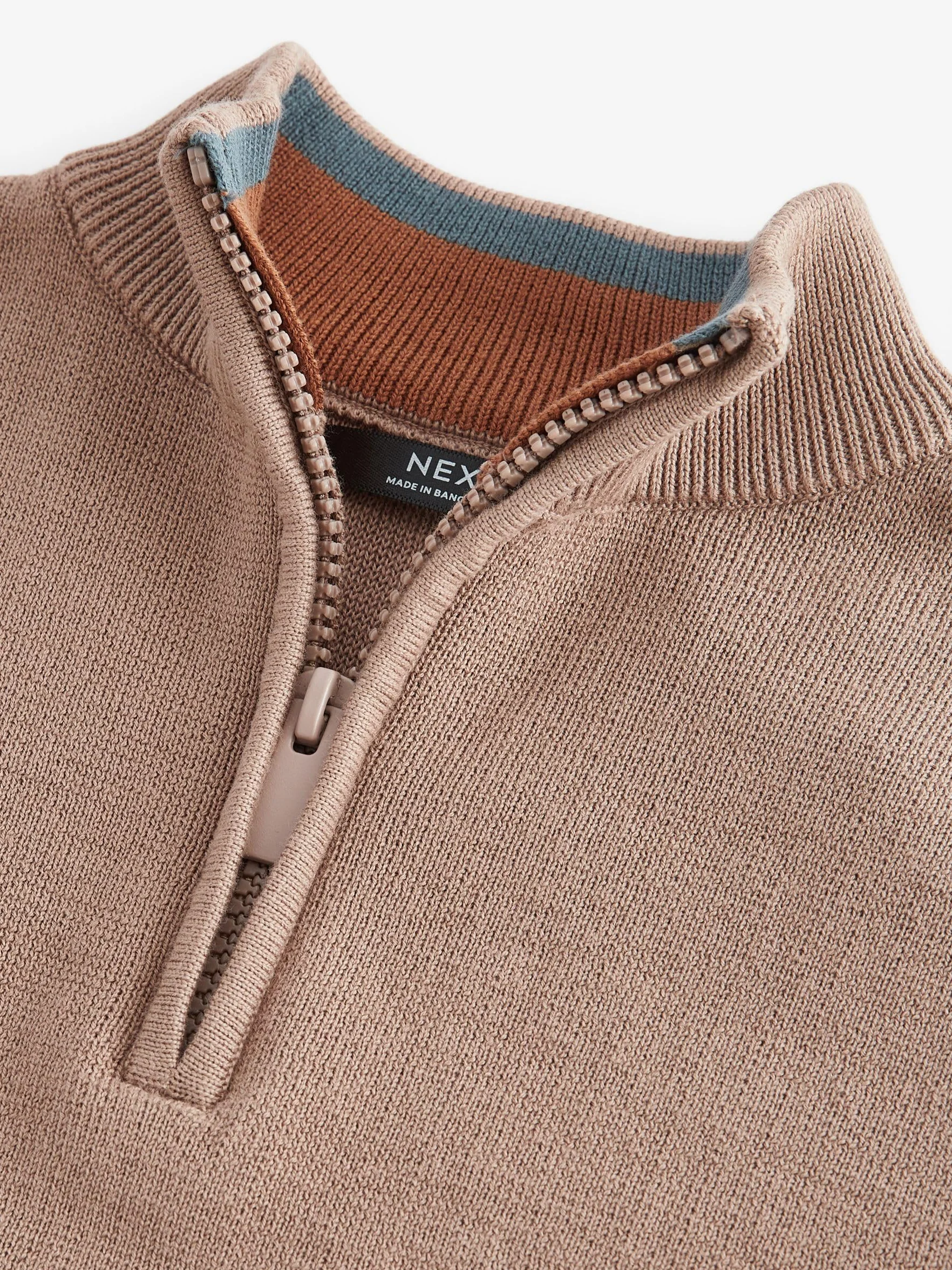 NEXT Niños Jersey con Cremallera 1/4