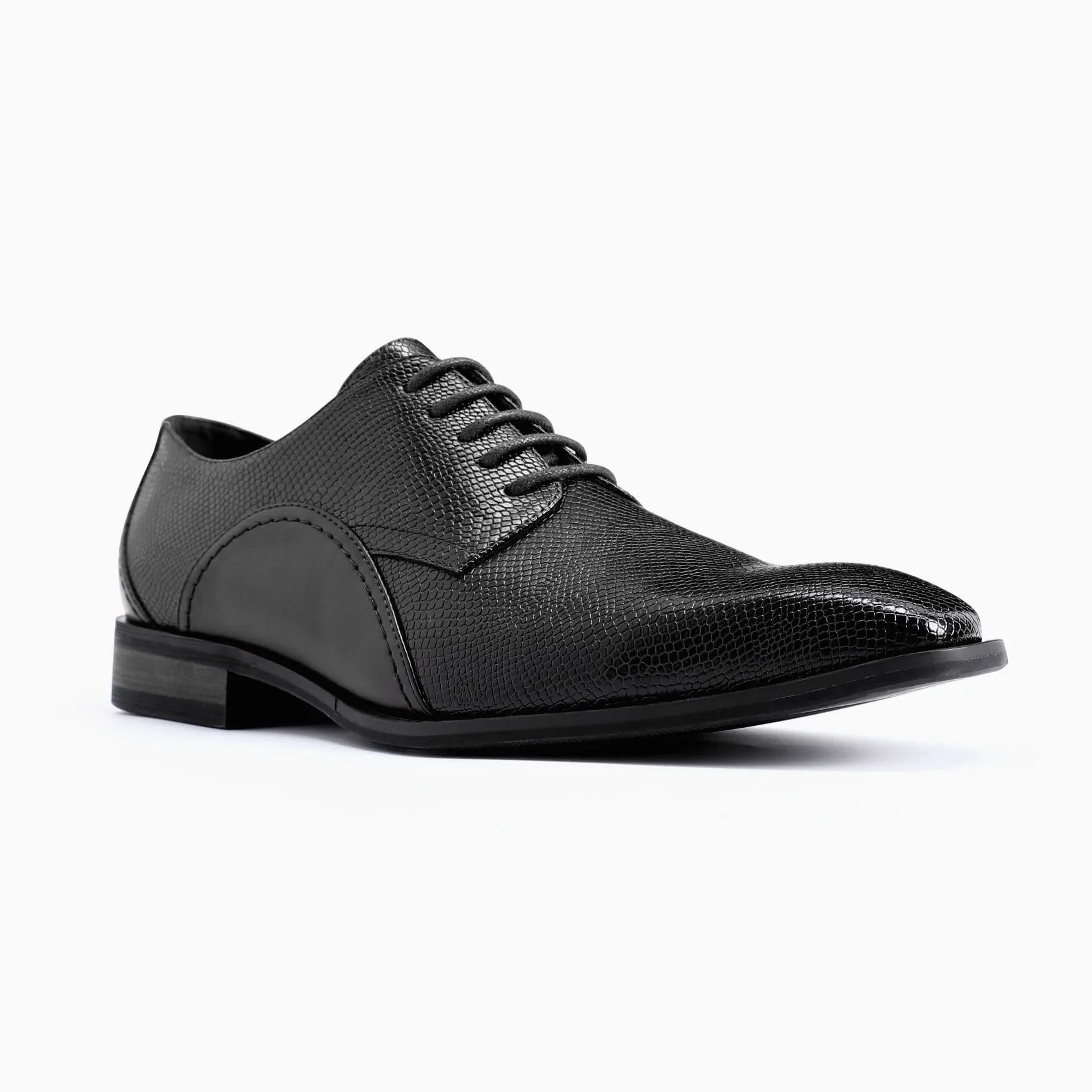 YFFUSHI Zapatos Derby Hombre con Cordones y Estampado de Serpiente Calzado Formal Elegante para Negocios Bodas y Trabajo