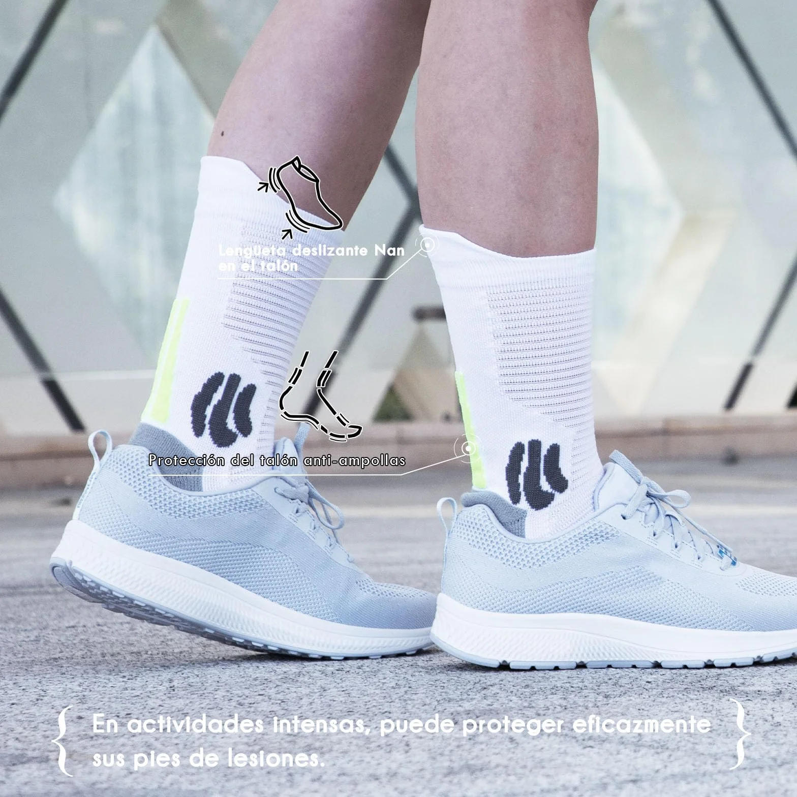BRISIRA Coolmax Bambú Calcetines Compresión Running Hombre 3 Pares sin Costuras 35-51