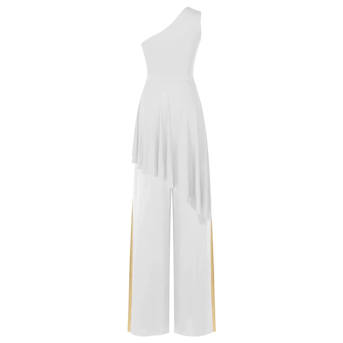 Pantalones De Baile para Mujer Traje de Baile for Mujer, Elegante, clásico, Moderno, contemporáneo, Danza lírica, práctica, Blusa de Malla, Pantalones de Vestir(Black,S)