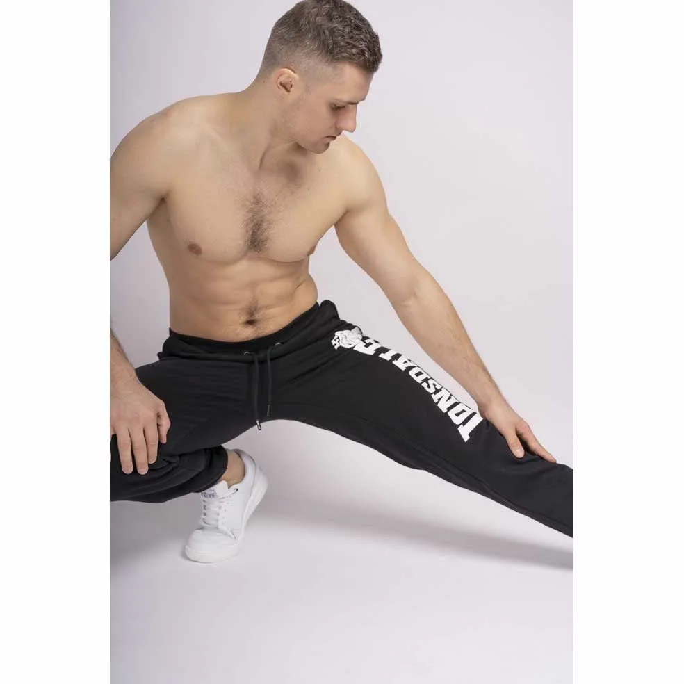 Lonsdale Ockle - Pantalones de chándal Hombre | 100% algodón peinado, cordón elástico en la cintura, 3 bolsillos, ideal para gimnasio, viajes y uso diario