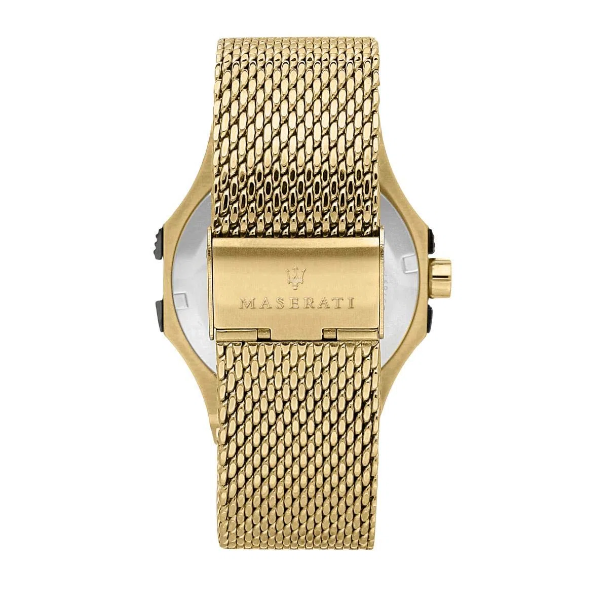 Maserati Reloj para Hombre, Colección Potenza, en Acero Inoxidable, PVD Oro Amarillo, con Correa de Acero Inoxidable - R8853108006