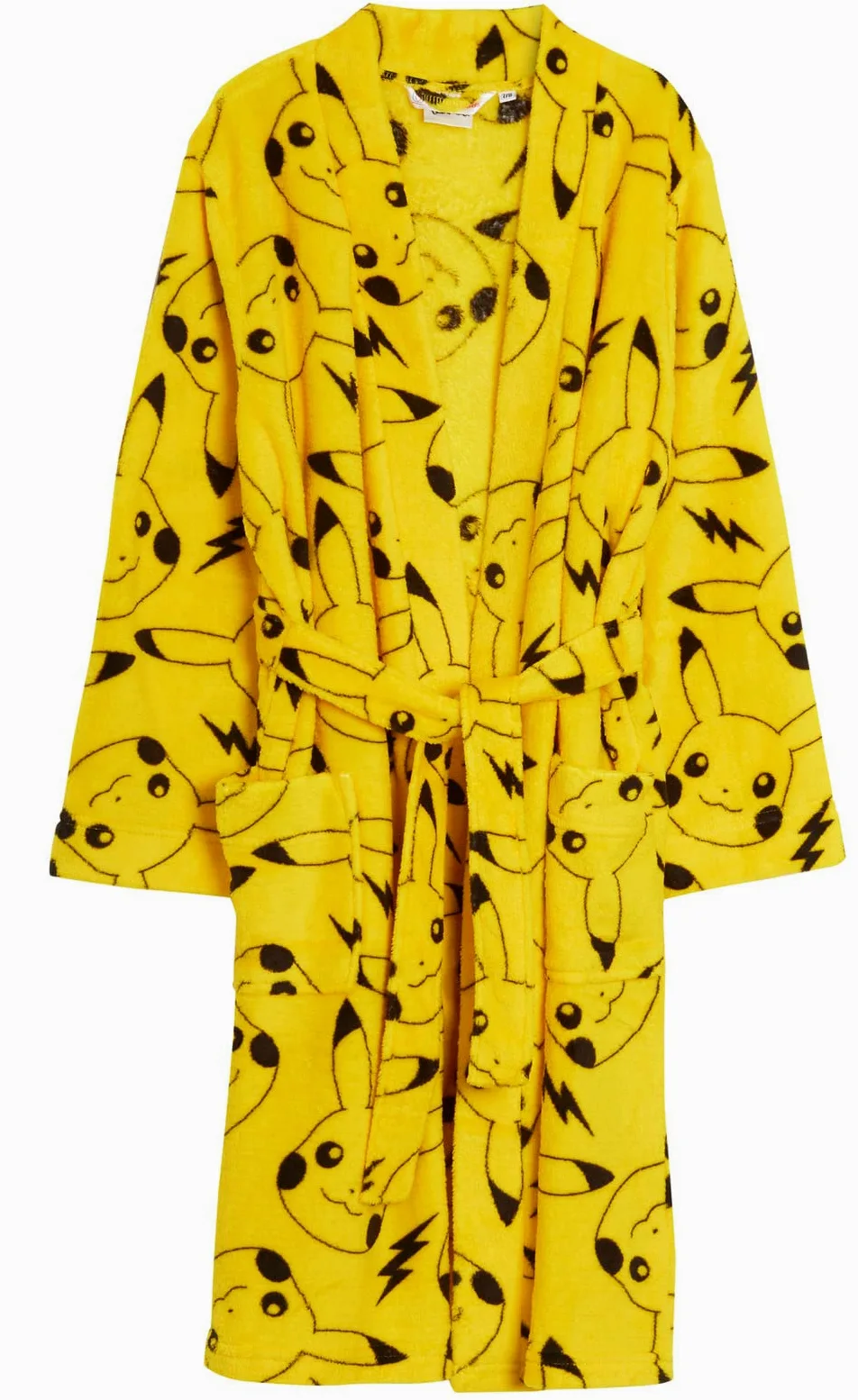 Pijama de Pokemon para niños + bata de baño para niños Pikachu a juego conjunto de pijama + bata