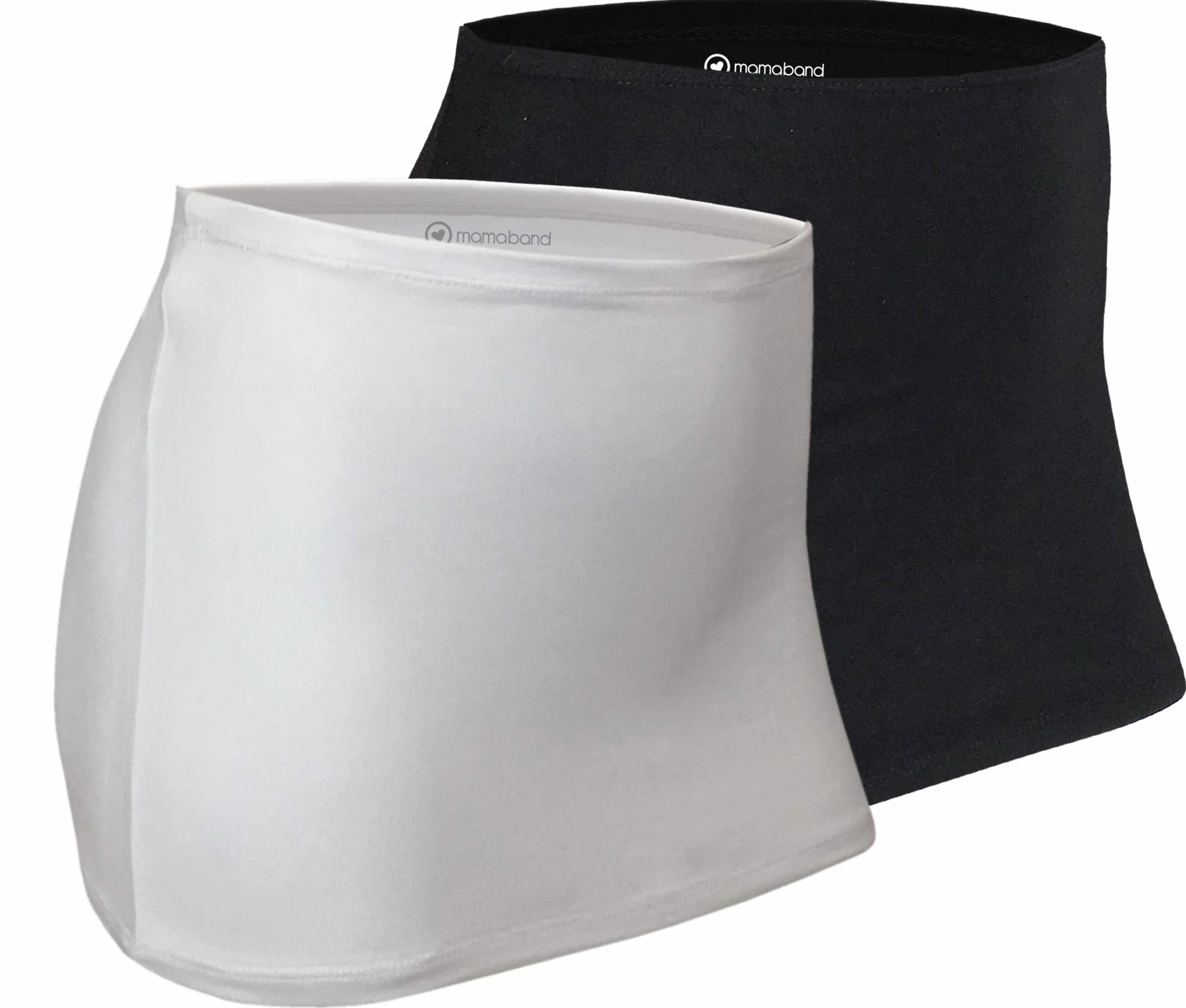 mama band - Calentador de riñón doble para mantener el área de los riñones y la cadera caliente | Extensión de camiseta.