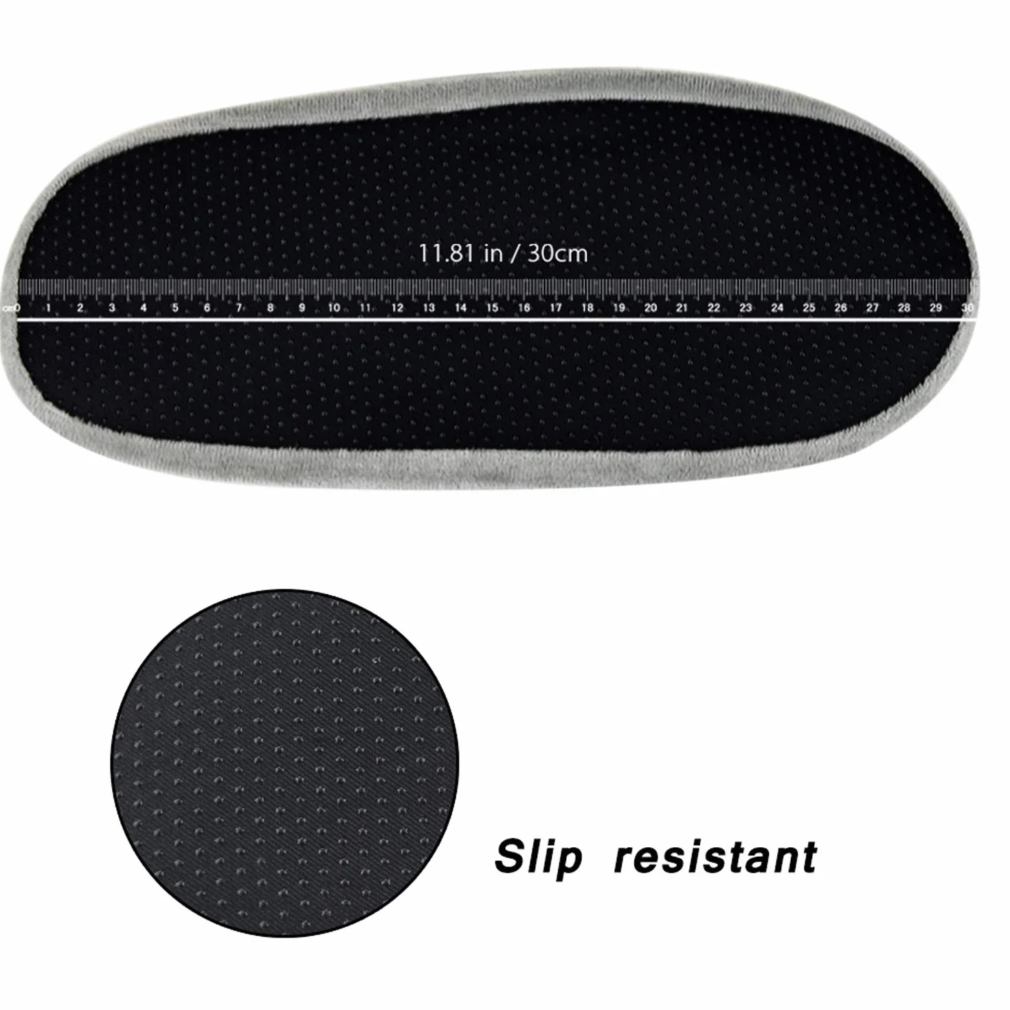 5 Pares Cubrezapatos Antideslizantes Cubiertas Reutilizable Zapatos con Franela Cubiertas de Zapatos Adecuadas para Lugares de Trabajo en Interiores Domésticos