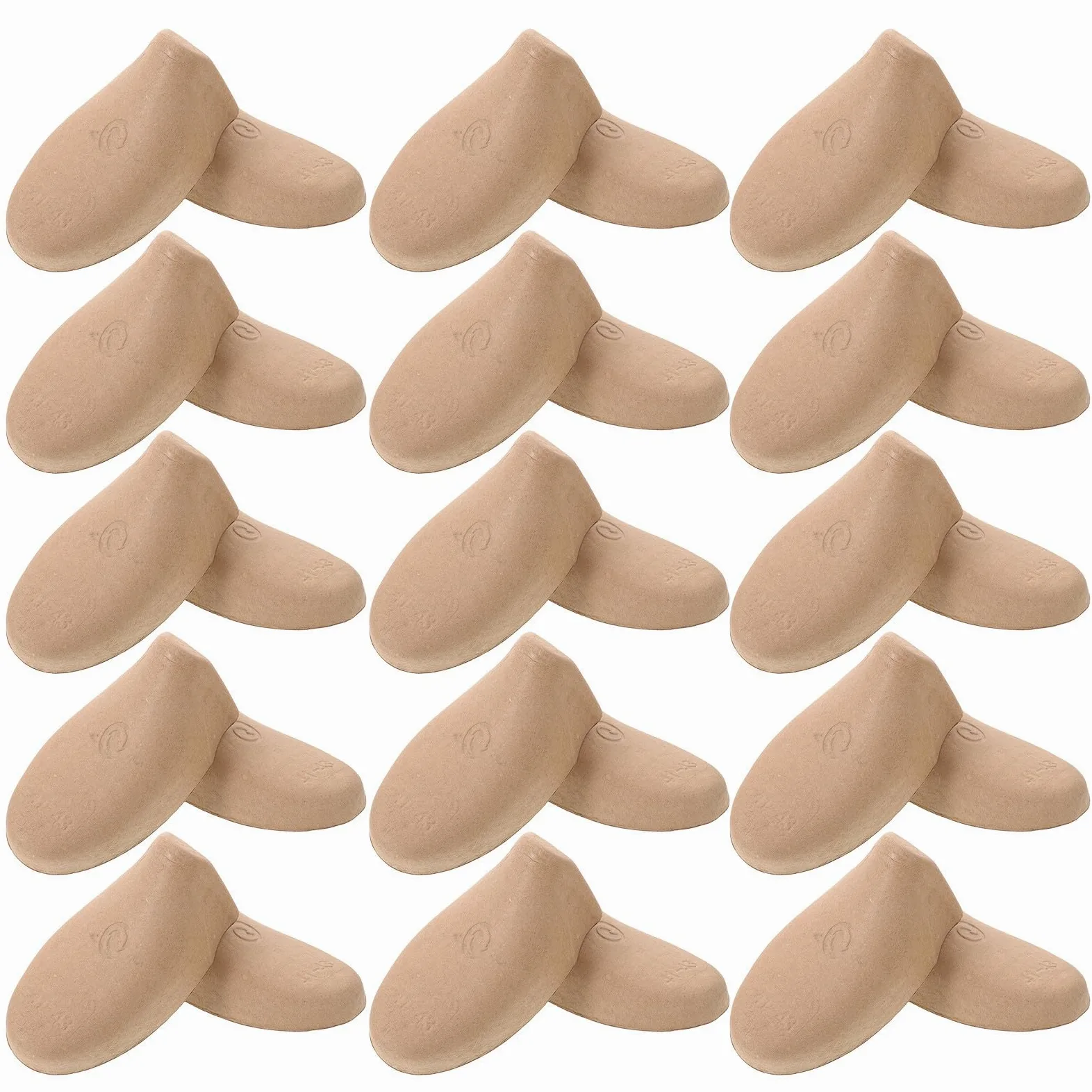 DOITOOL 50 Pares Hormas Soporte Interior Antiarrugas para Zapatos de Pulpa de Papel para Tintorerías Fácil Almacenamiento, Talla Eu 41-43 para Botas y Zapatos de Vestir