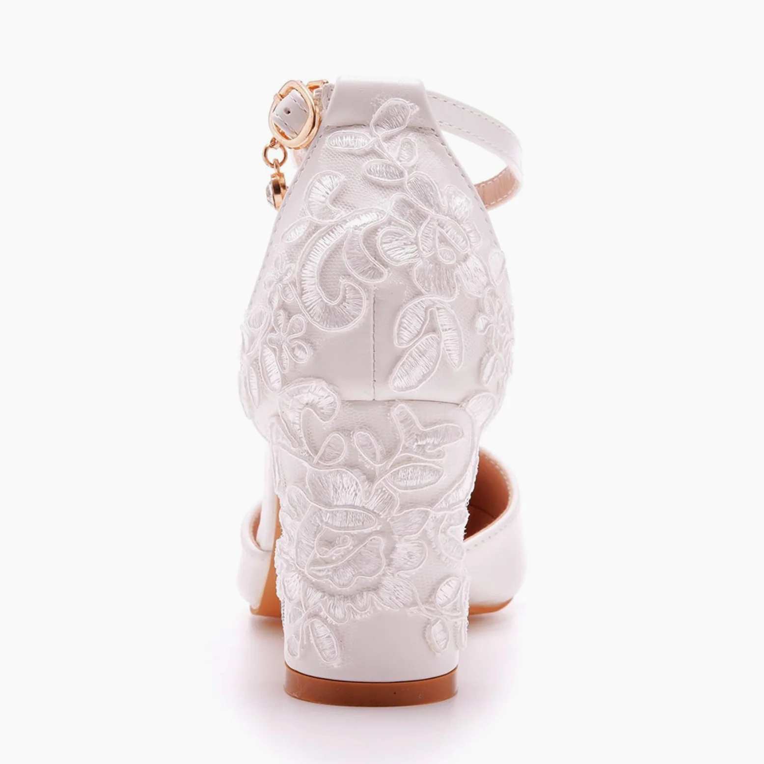 Zapatos de Boda para Mujer Zapatos de Novia de tacón Alto Zapatos de Fiesta de Punta Cerrada Zapatos de Vestidos de Fiesta