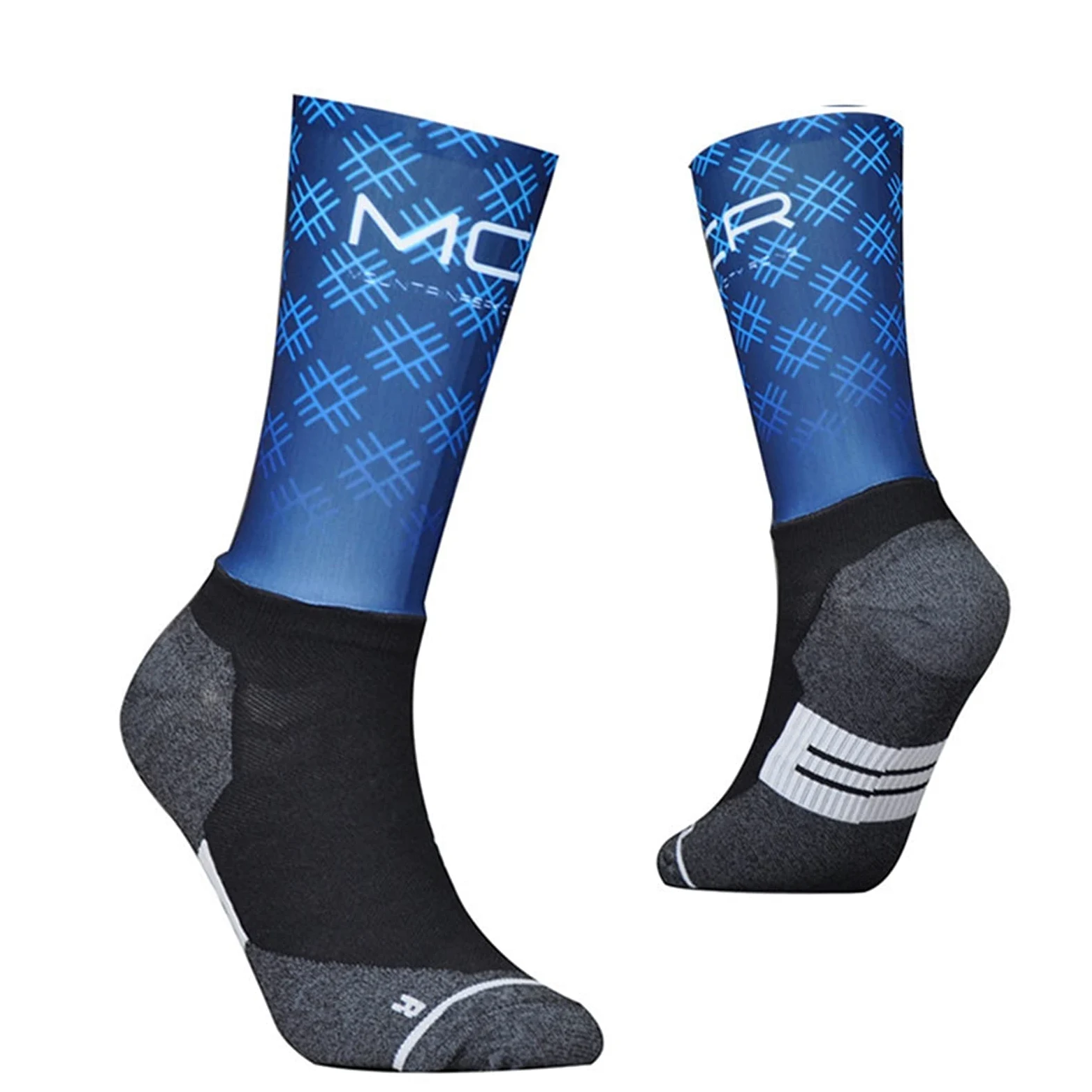 Antideslizante profesional calcetines de bicicleta de bicicleta de compresión de bicicleta calcetines deportivos hombres y mujeres calcetines deportivos calcetines de ciclismo de carreras calcetines d