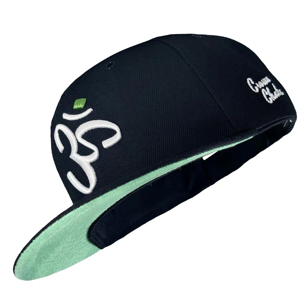 Nebelkind Snapback Cap Men Women Crown Chakra, One Size, tamaño Ajustable, Unisex, Gorra de béisbol Moda, Estilo Streetwear, Gorra de béisbol con Visera Recta, Retro