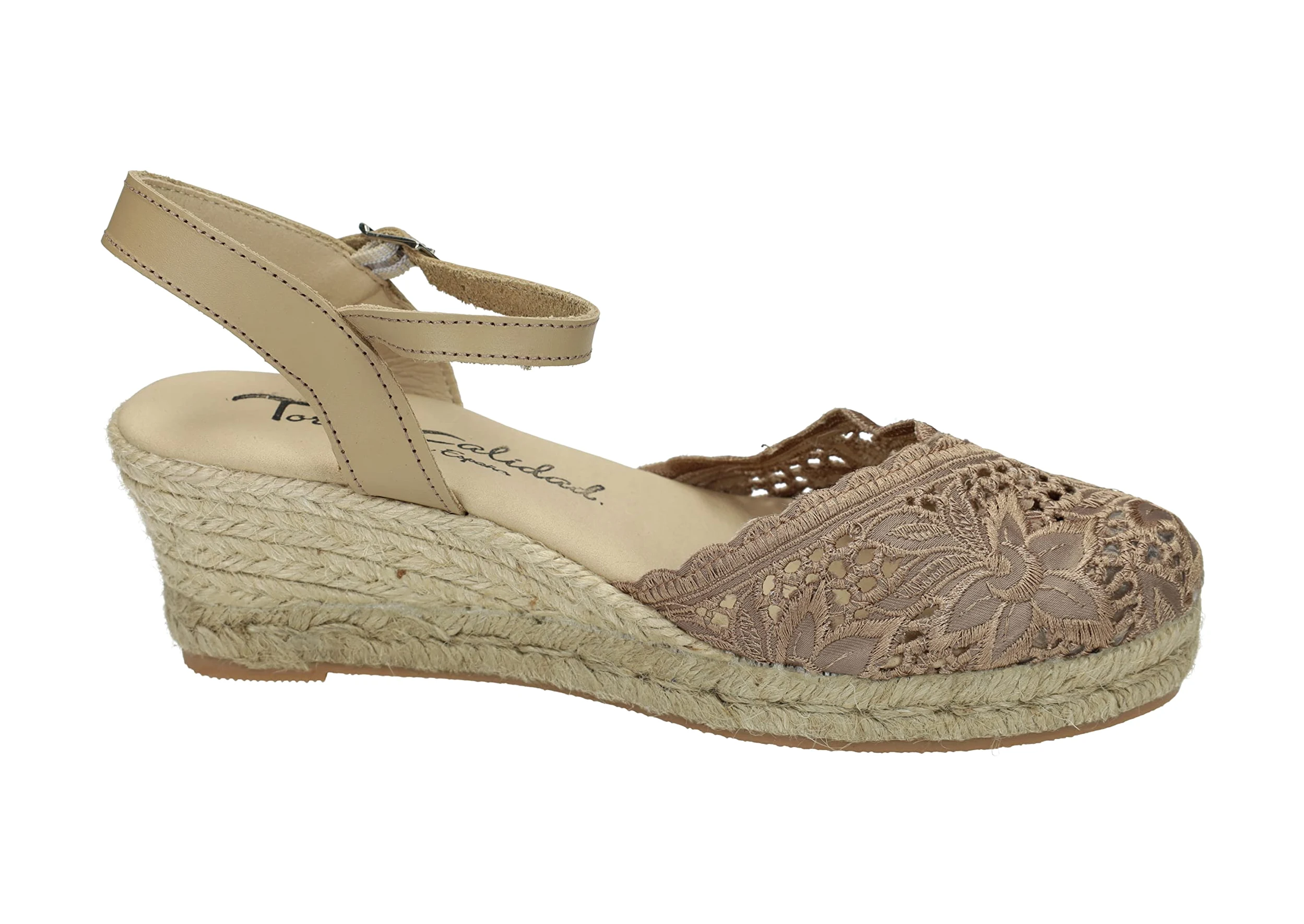 TORRES 5004 Zapatillas DE Encaje Mujer Alpargatas