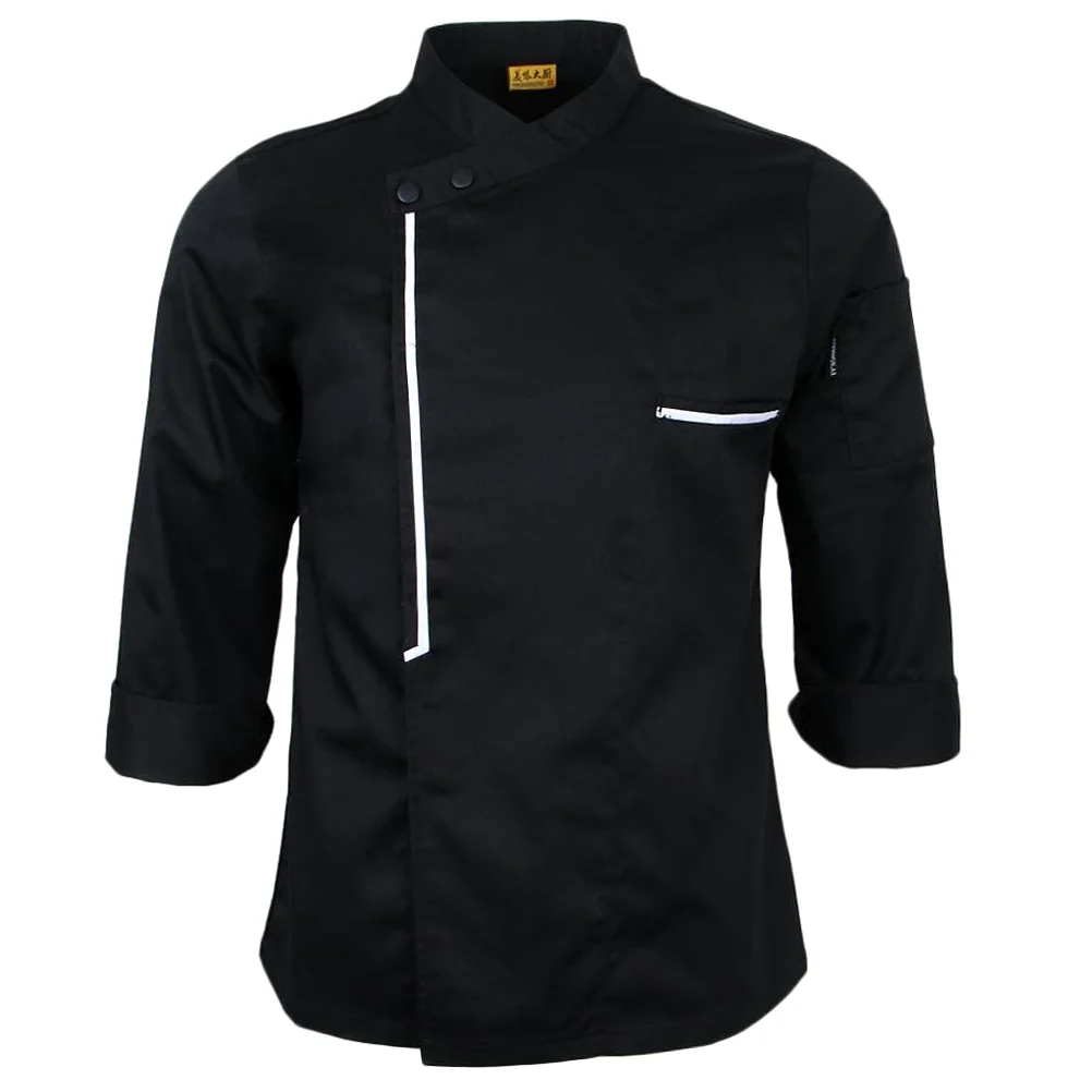 predolo Chaqueta de Manga Larga, Ropa de Cocina, Chaqueta de Gastronomía, Camisa