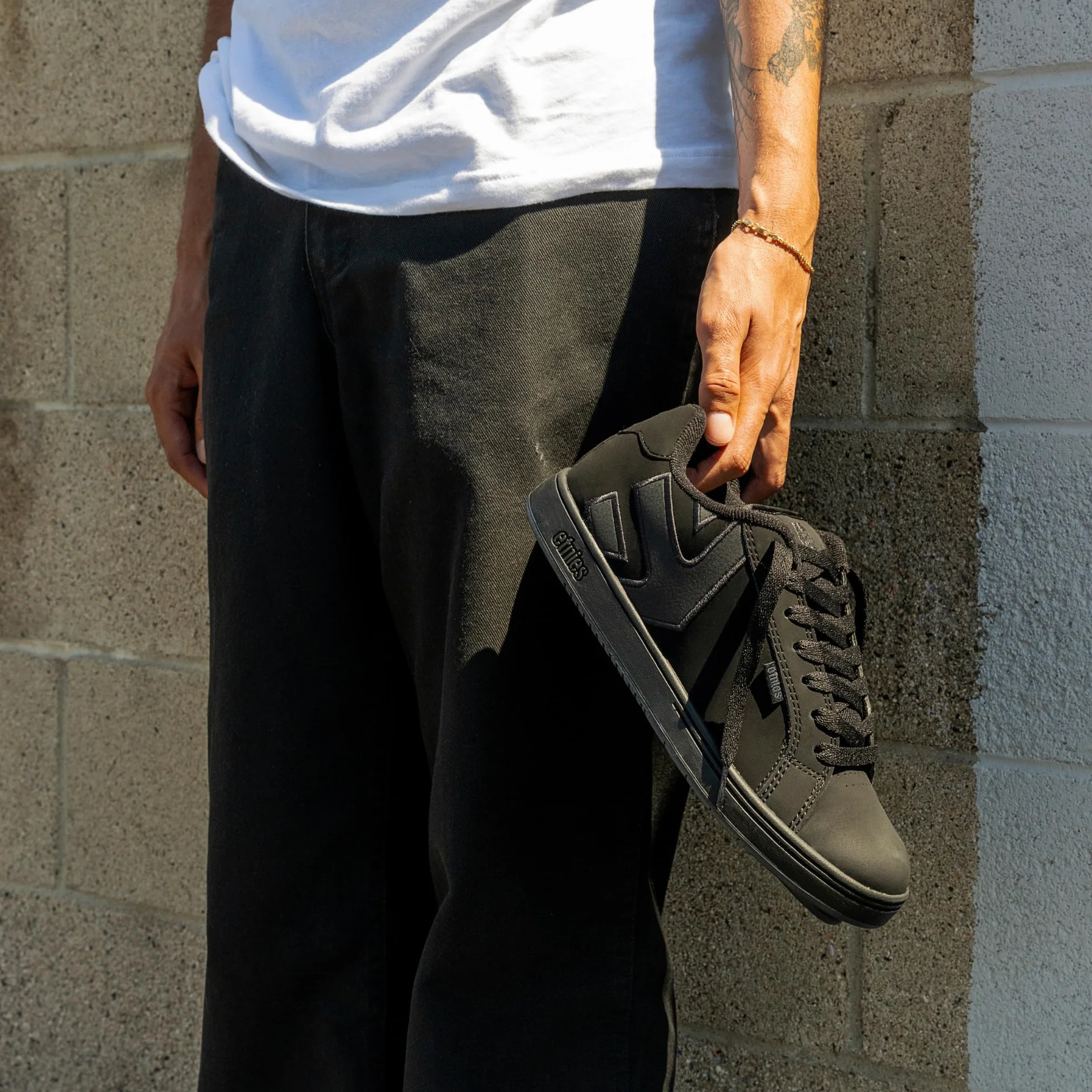 Etnies Fader - Zapatillas de Skate para Hombre, Color Negro
