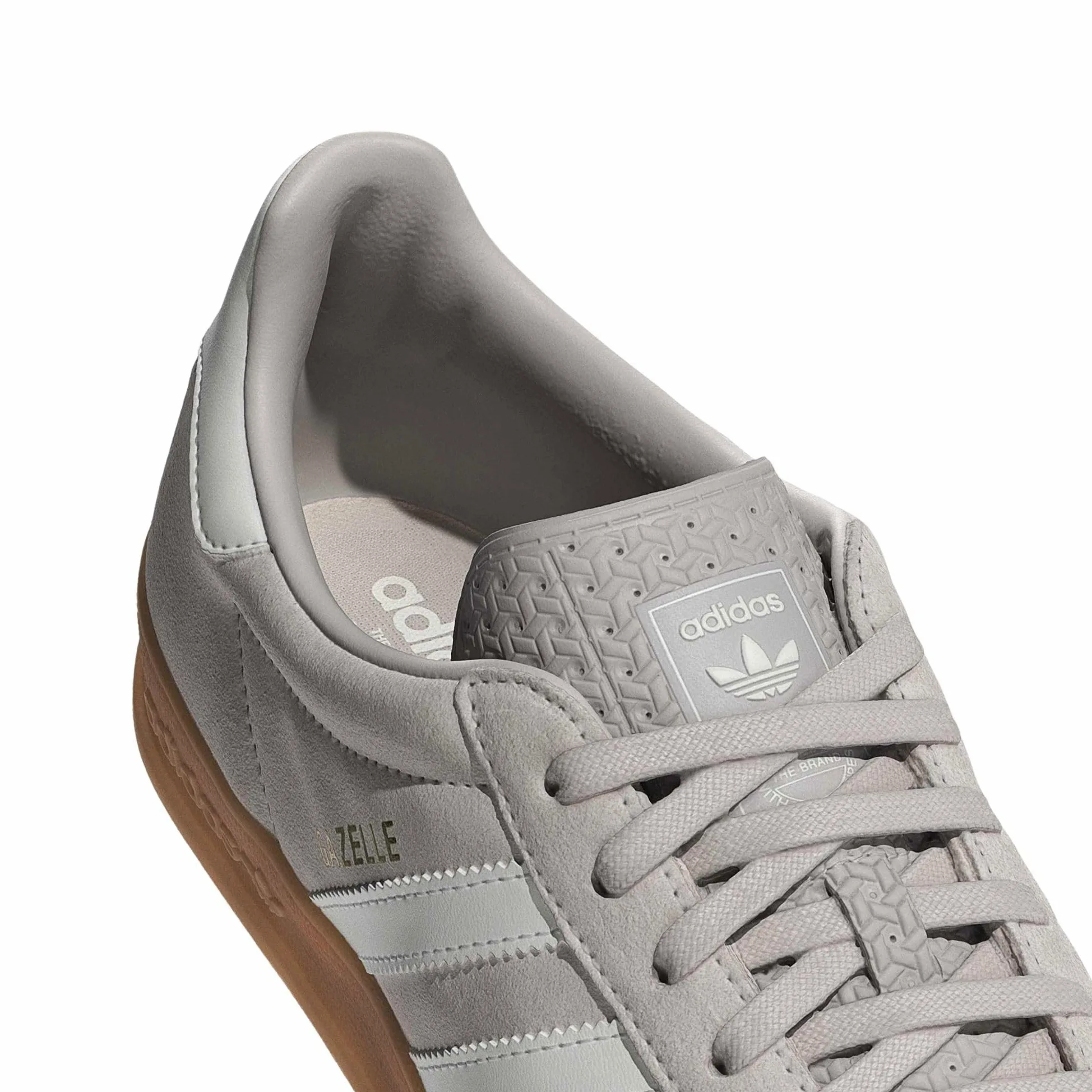 adidas Gazelle Indoor - Zapatillas unisex para adultos, gris/blanco – HQ5153