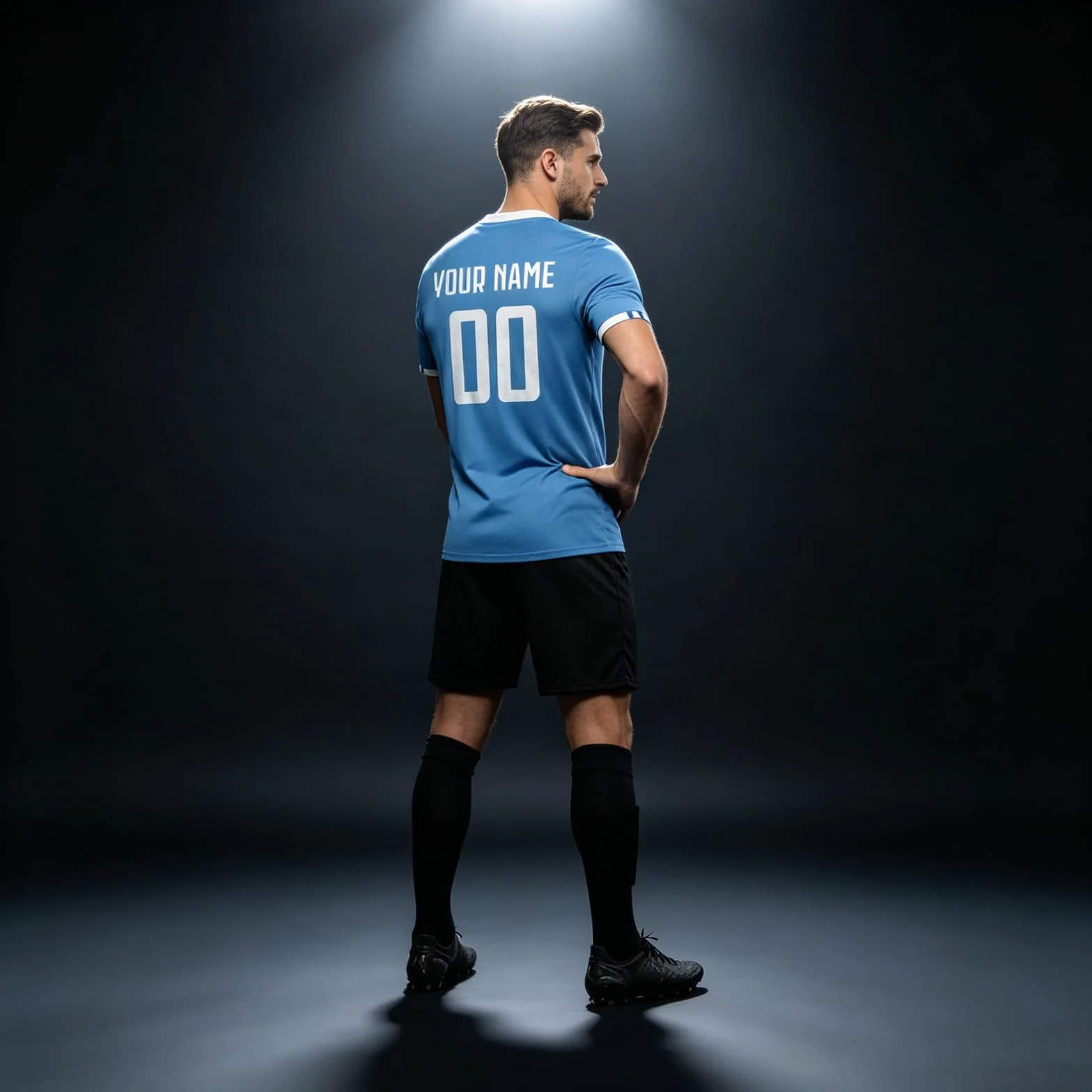Genérico Camiseta Futbol Personalizada para Los Aficionados Al Mundial De 2026, Camisetas De Futbol con Nombre Y Número Personalizables, Camiseta Futbol para Adultos Y Niños