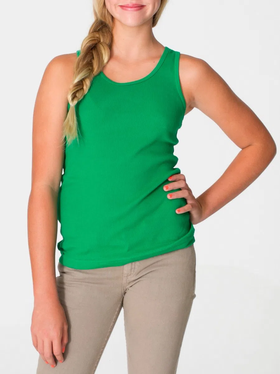 American Apparel - Camiseta de tirantes - Ropa - para ni o blanco blanco