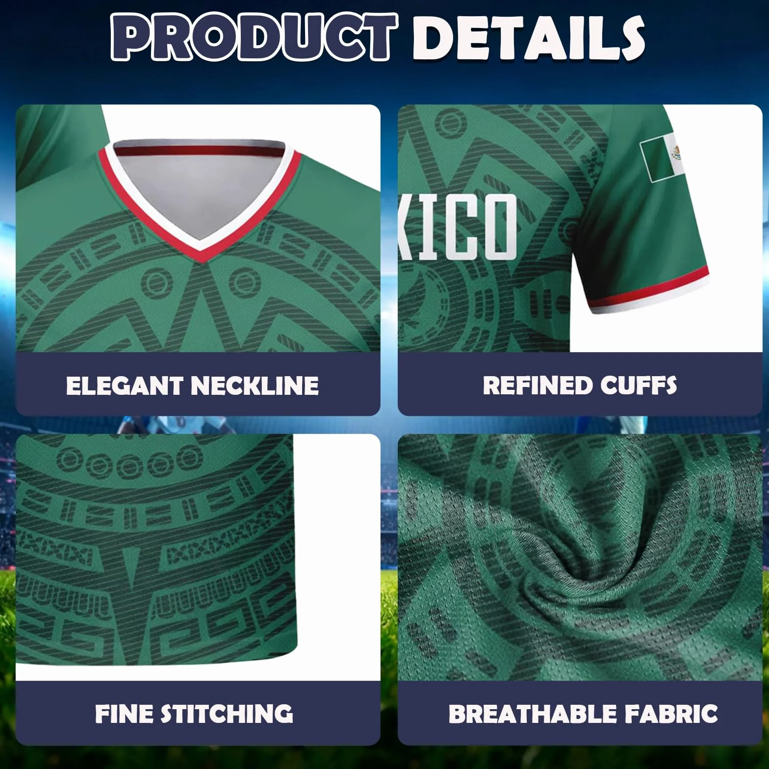 Genérico Camiseta de fútbol Personalizada, Camiseta de fútbol Nacional Personalizada con Nombre/número, Regalo Personalizado para fanáticos de Camisetas para Hombres, Mujeres y jóvenes