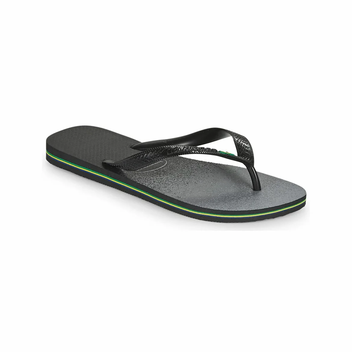 Havaianas - Brasil Logo, Chanclas Icónicas, Cómodas y Duraderas, Tiras con Bandera de Brasil y Suela Antideslizante con Franjas de Colores, Adultos Unisex