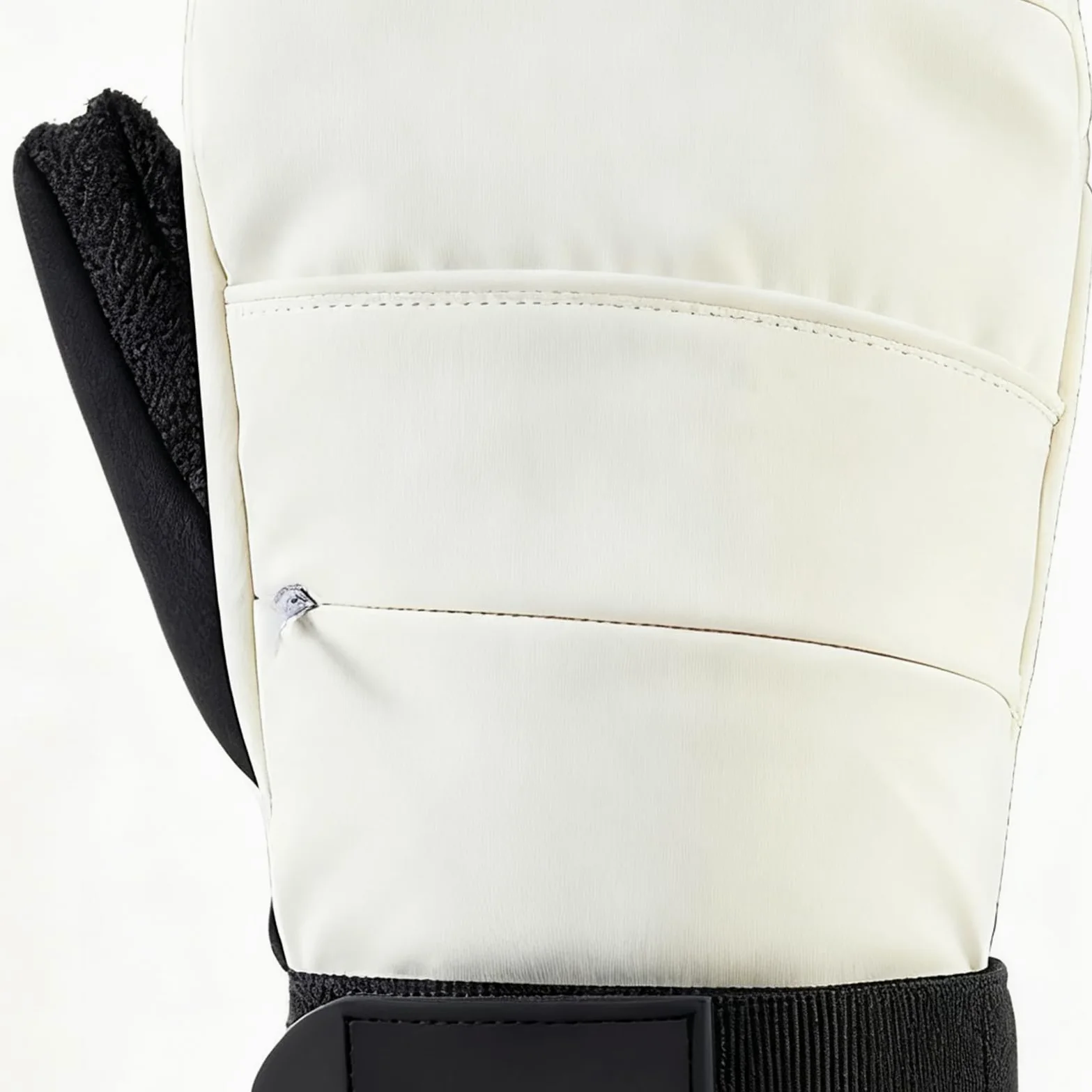 Guantes de conducción de invierno, compatibles con pantalla táctil, diseño aislado con forro polar, protección de muñeca, palma antideslizante con correa ajustable, clima frío, ciclismo, esquí